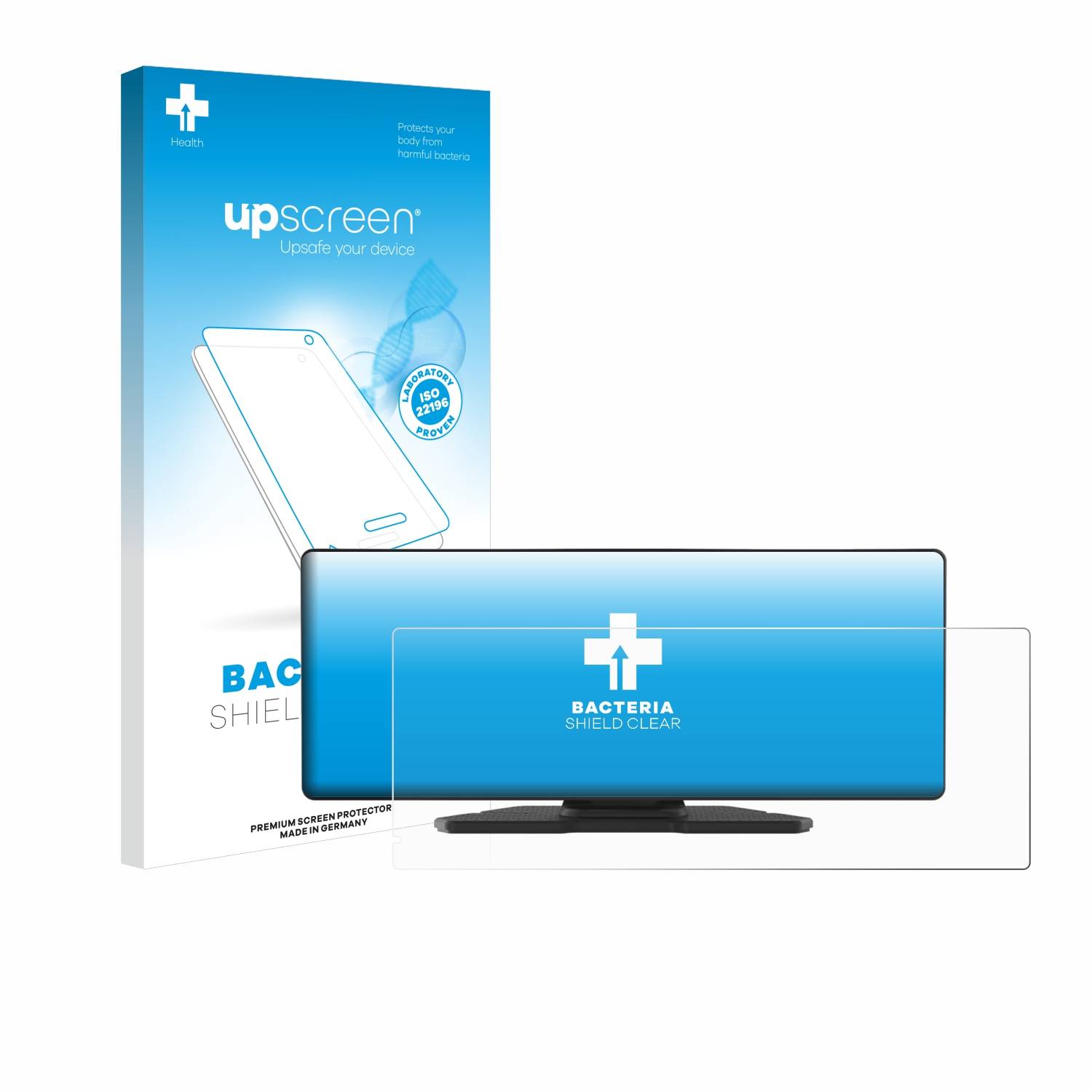 upscreen Bacteria Shield Schutzfolie für Carpuride W903 9.3 - Antibakteriell