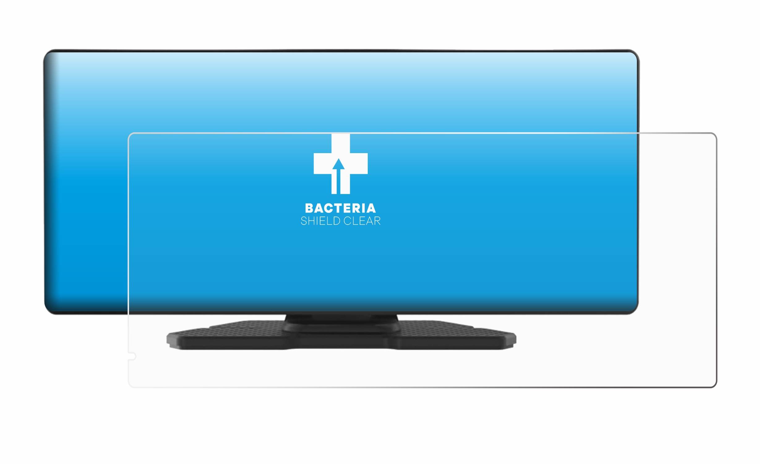 upscreen Bacteria Shield Schutzfolie für Carpuride W903 9.3 - Antibakteriell