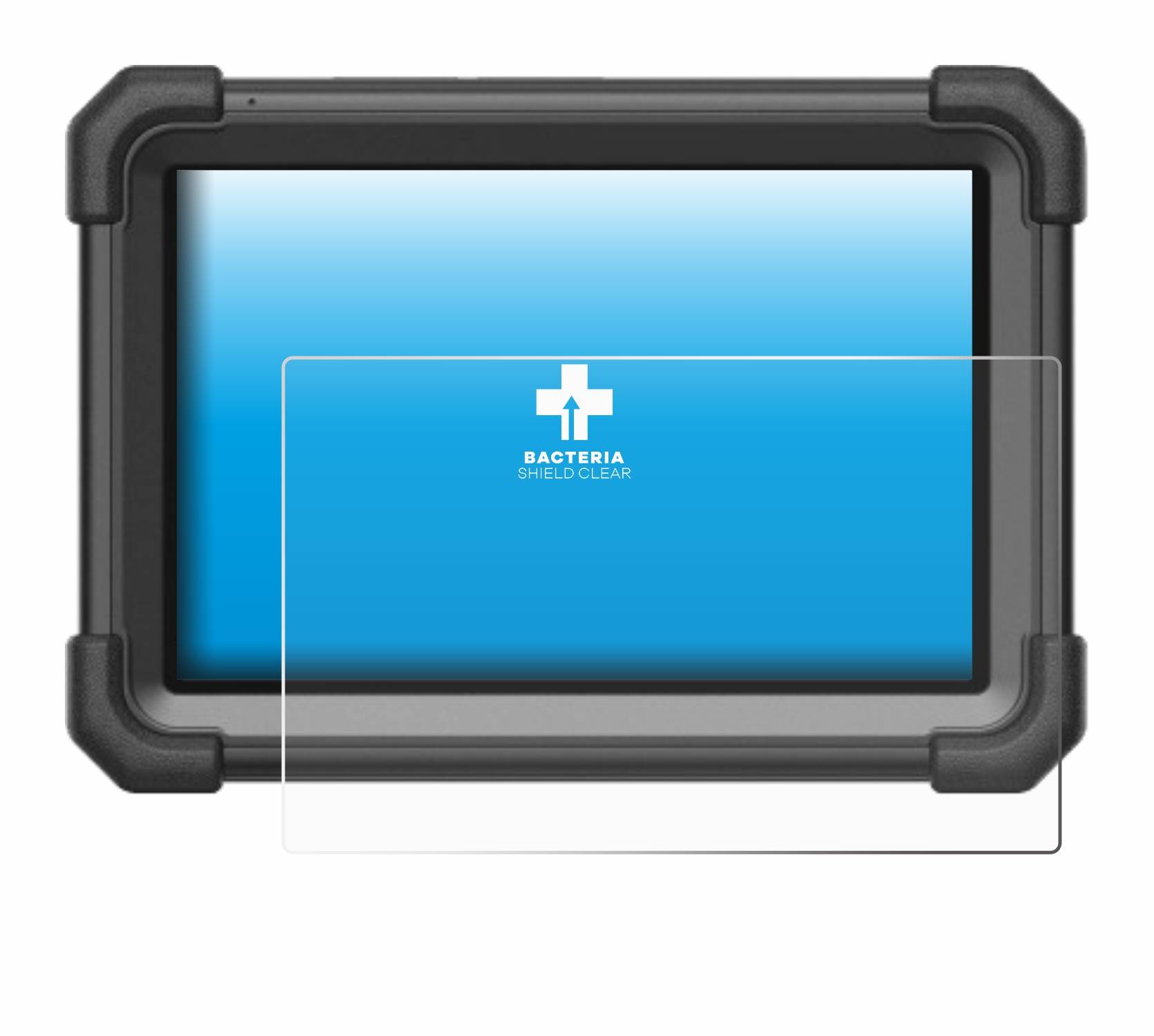upscreen Bacteria Shield Schutzfolie für Launch X-431 Pro Dyno - Antibakteriell