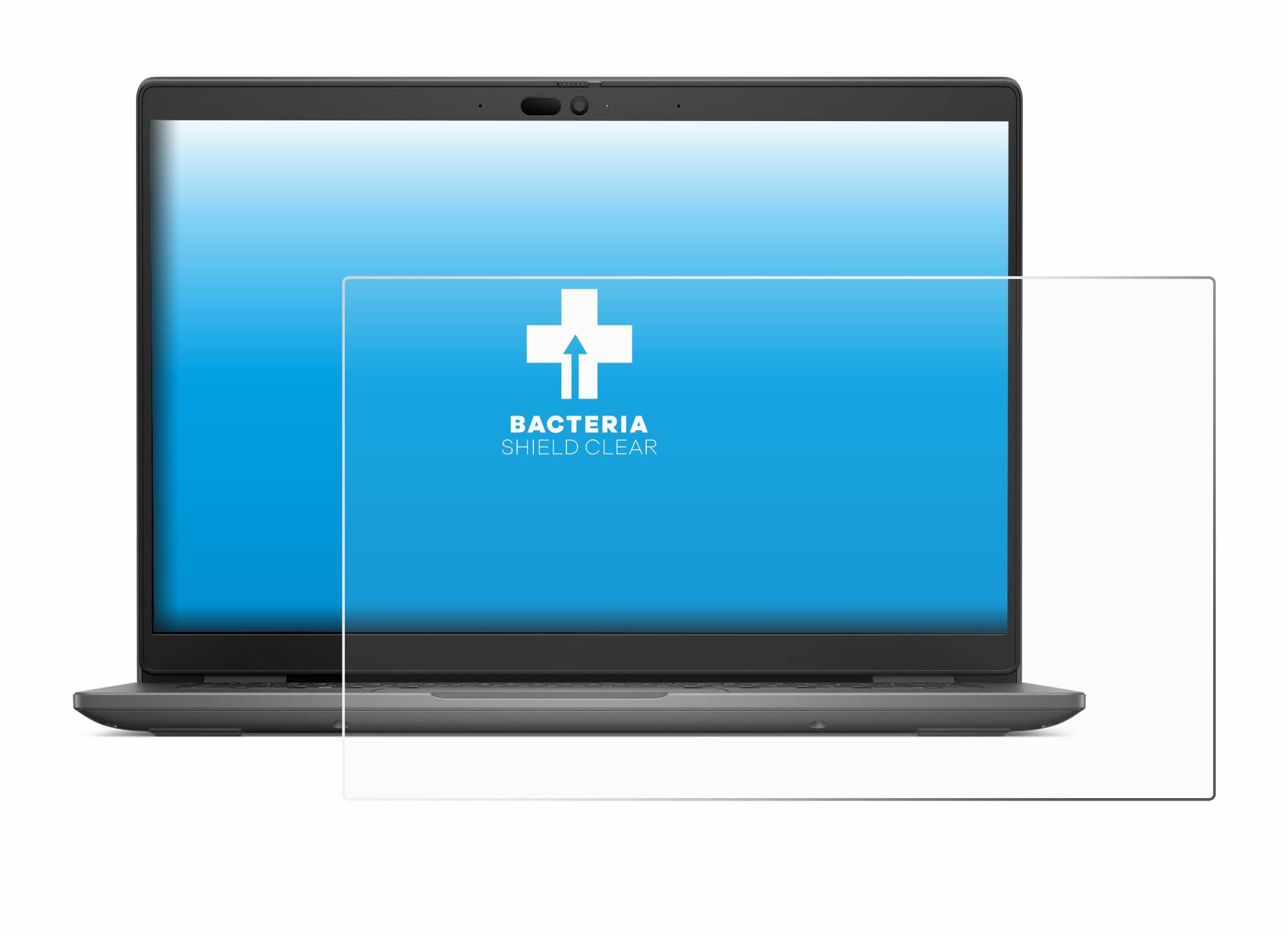 upscreen Bacteria Shield Schutzfolie für Dell Latitude 3450 Laptop - Antibakteriell