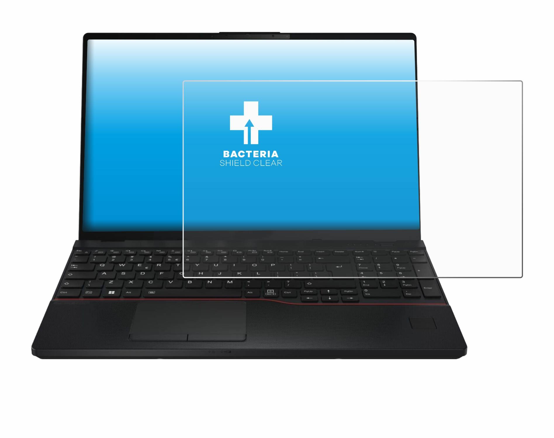 upscreen Bacteria Shield Schutzfolie für Fujitsu Lifebook E5513 - Antibakteriell