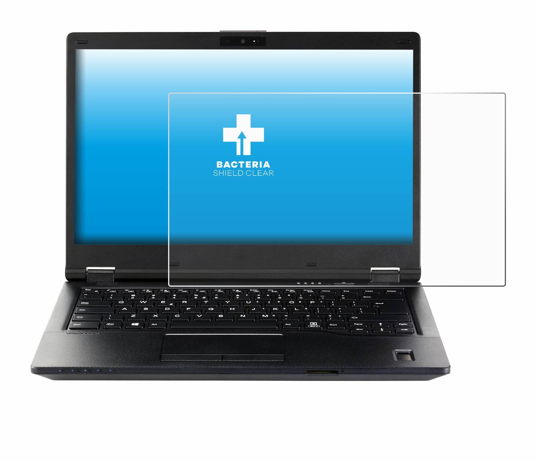 upscreen Bacteria Shield Schutzfolie für Fujitsu Lifebook E449 - Antibakteriell