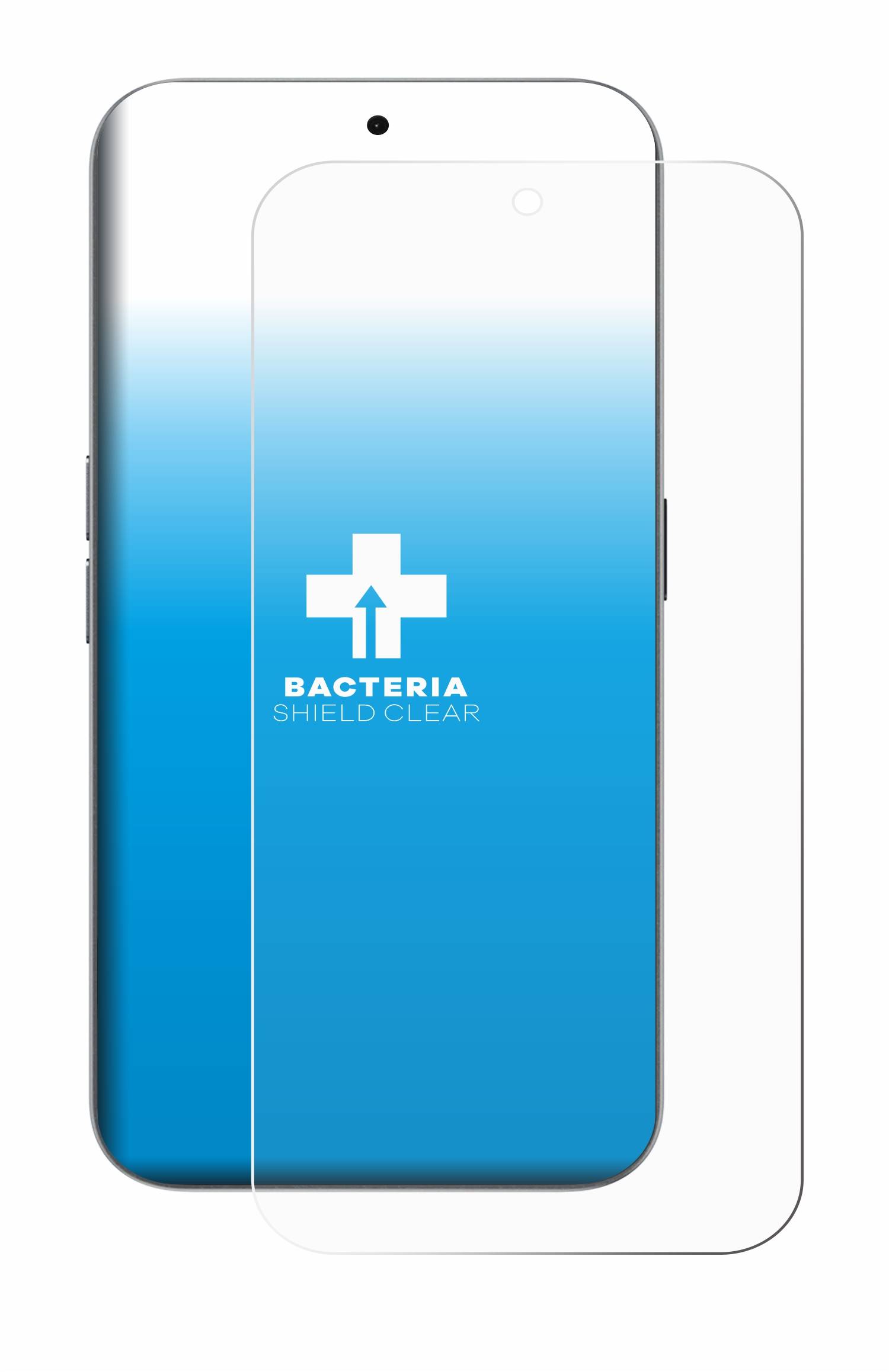 upscreen Bacteria Shield Schutzfolie für Nothing Phone (2a) Plus - Antibakteriell