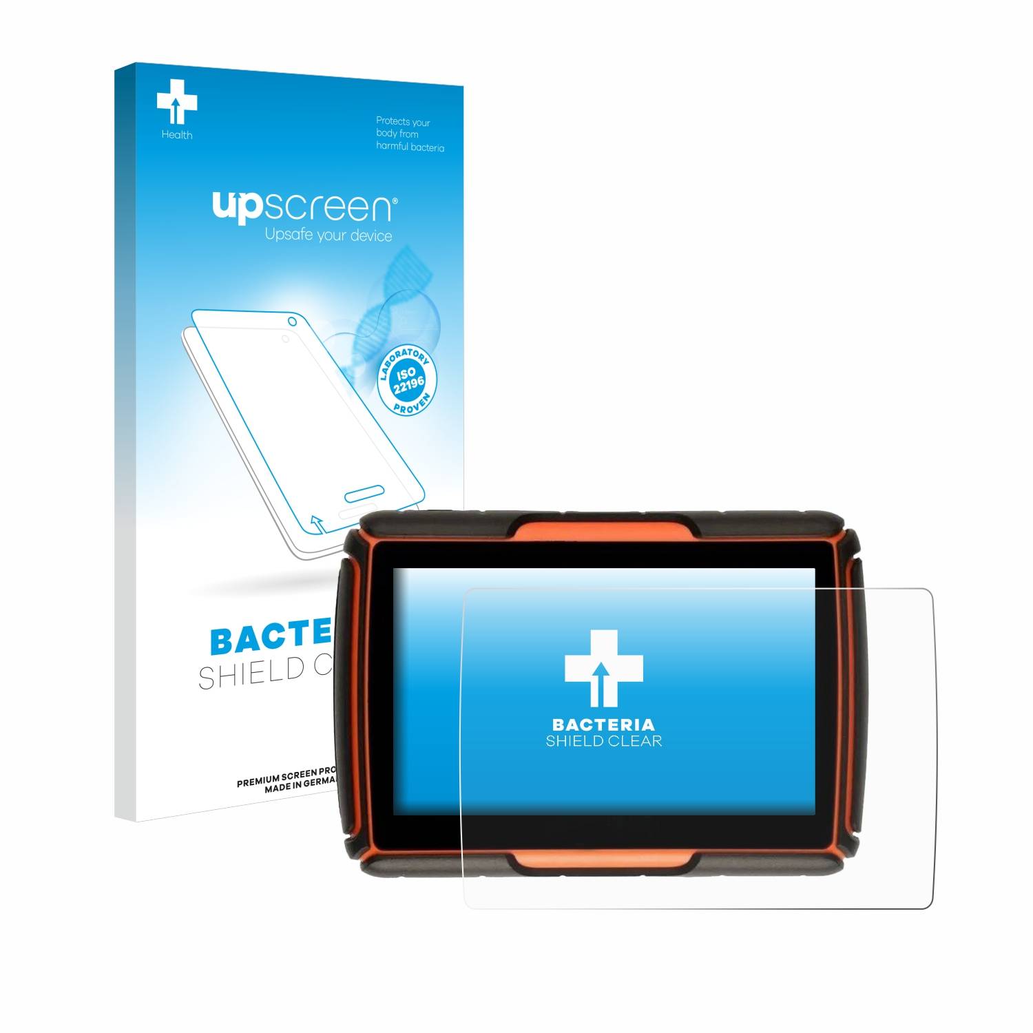 upscreen Bacteria Shield Schutzfolie für Elebest XP430 - Antibakteriell