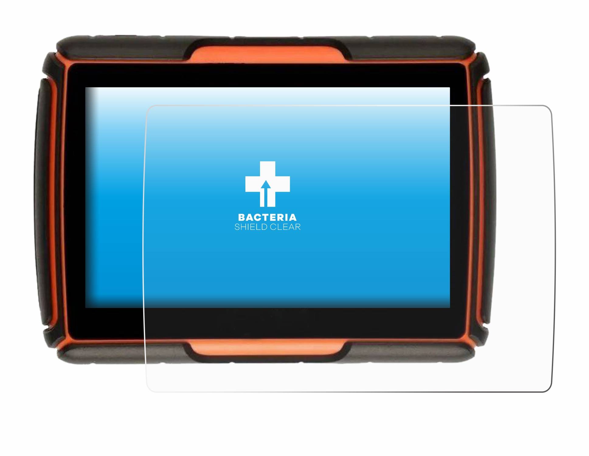 upscreen Bacteria Shield Schutzfolie für Elebest XP430 - Antibakteriell