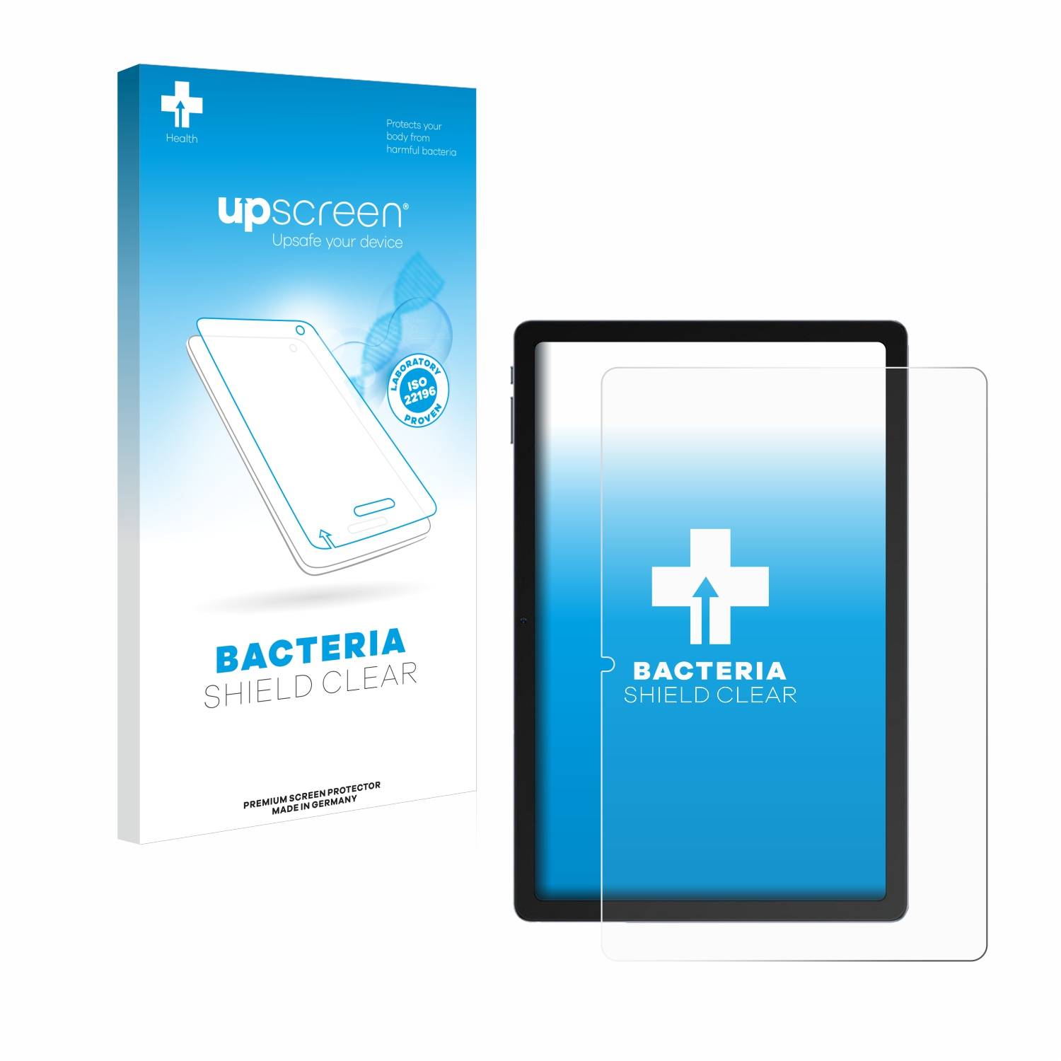 upscreen Bacteria Shield Schutzfolie für Ulefone Tab A11 Pro - Antibakteriell