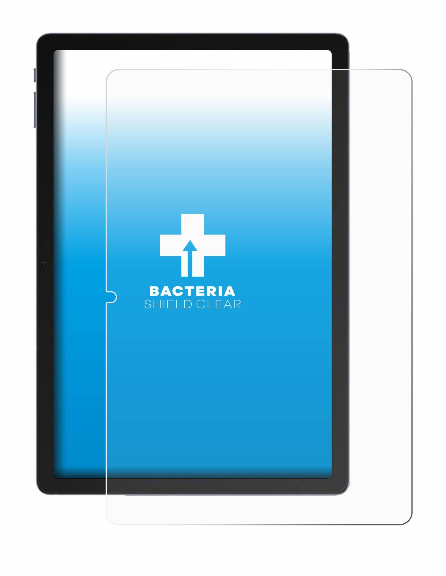 upscreen Bacteria Shield Schutzfolie für Ulefone Tab A11 Pro - Antibakteriell