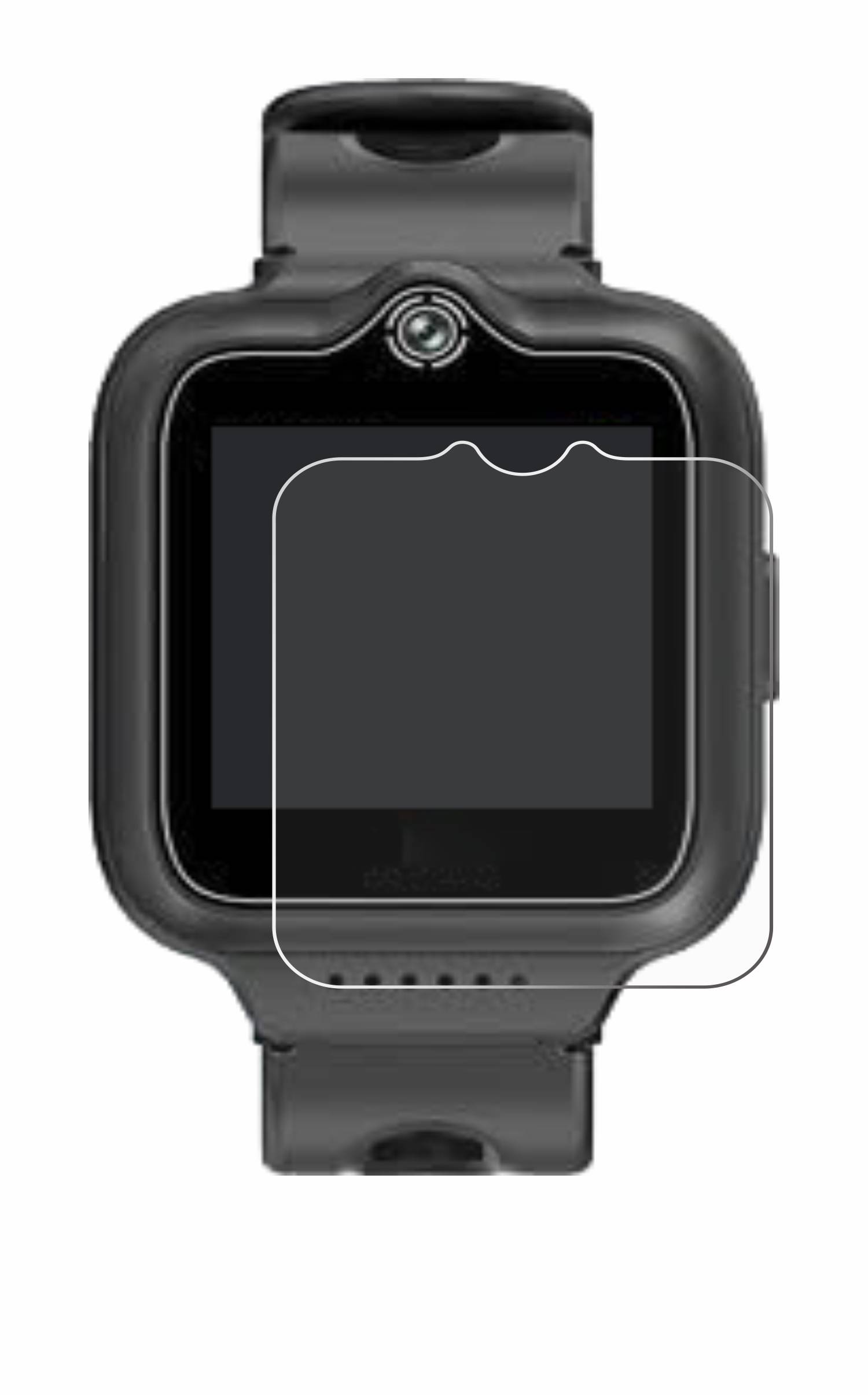 upscreen Scratch Shield Schutzfolie für Okyuk T30 Kids Smartwatch
