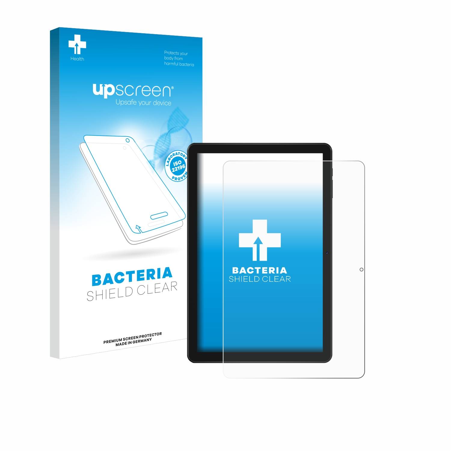upscreen Bacteria Shield Schutzfolie für Doogee T10W - Antibakteriell