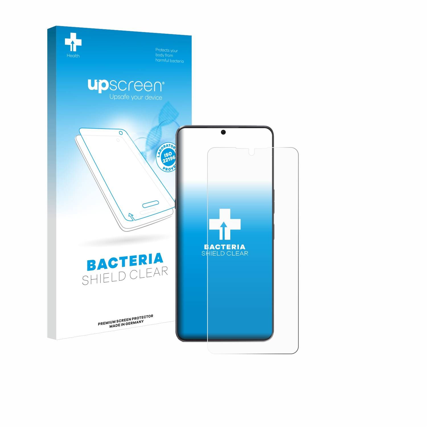 upscreen Bacteria Shield Schutzfolie für Cubot Max 5 - Antibakteriell