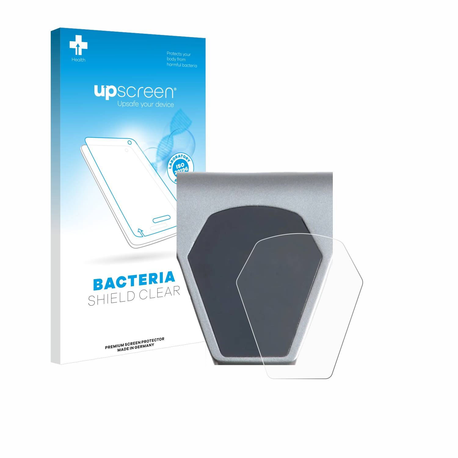 upscreen Bacteria Shield Schutzfolie für Epowerfun ePF-PULSE 960 - Antibakteriell