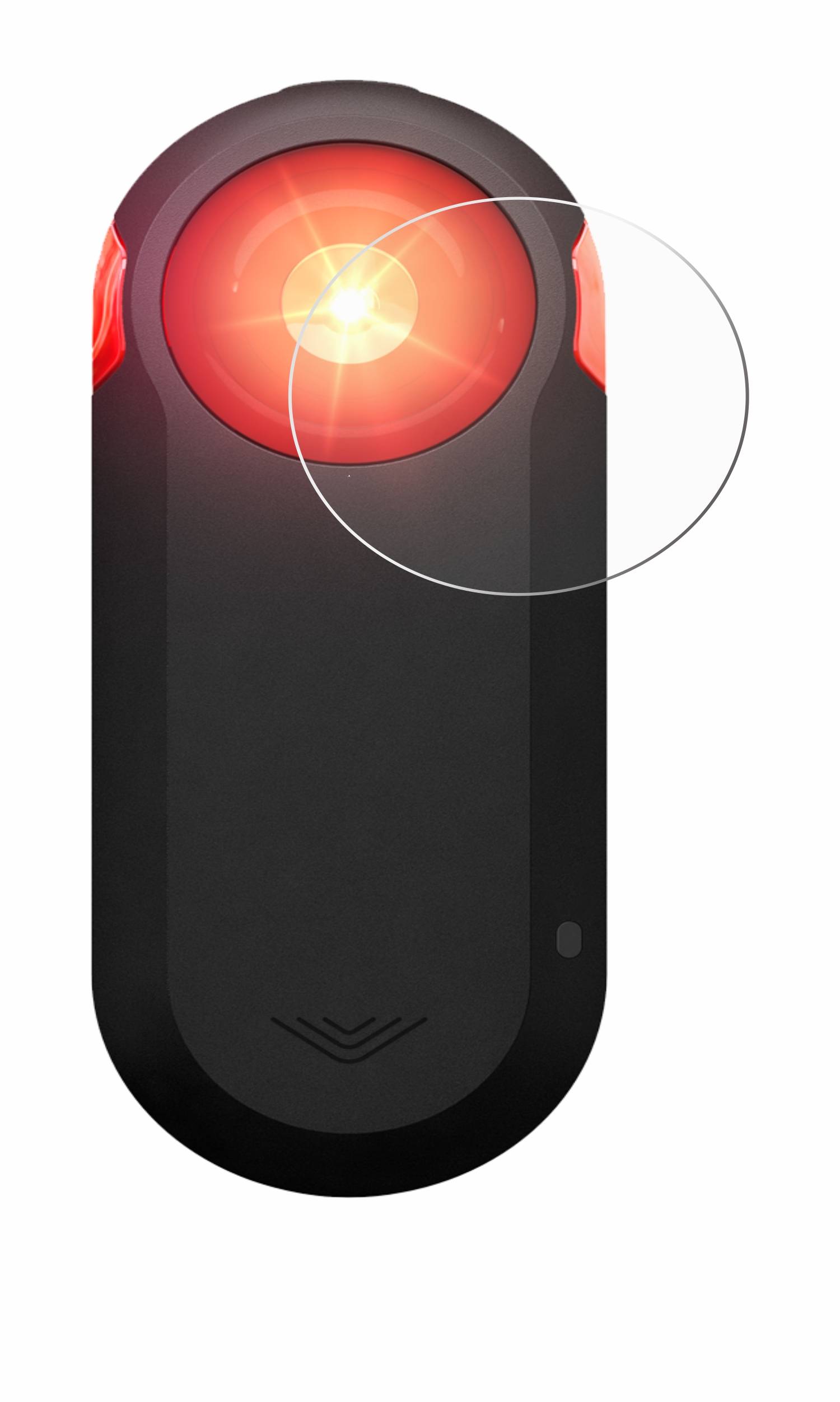 upscreen Bacteria Shield Schutzfolie für Garmin Varia RTL516 - Antibakteriell