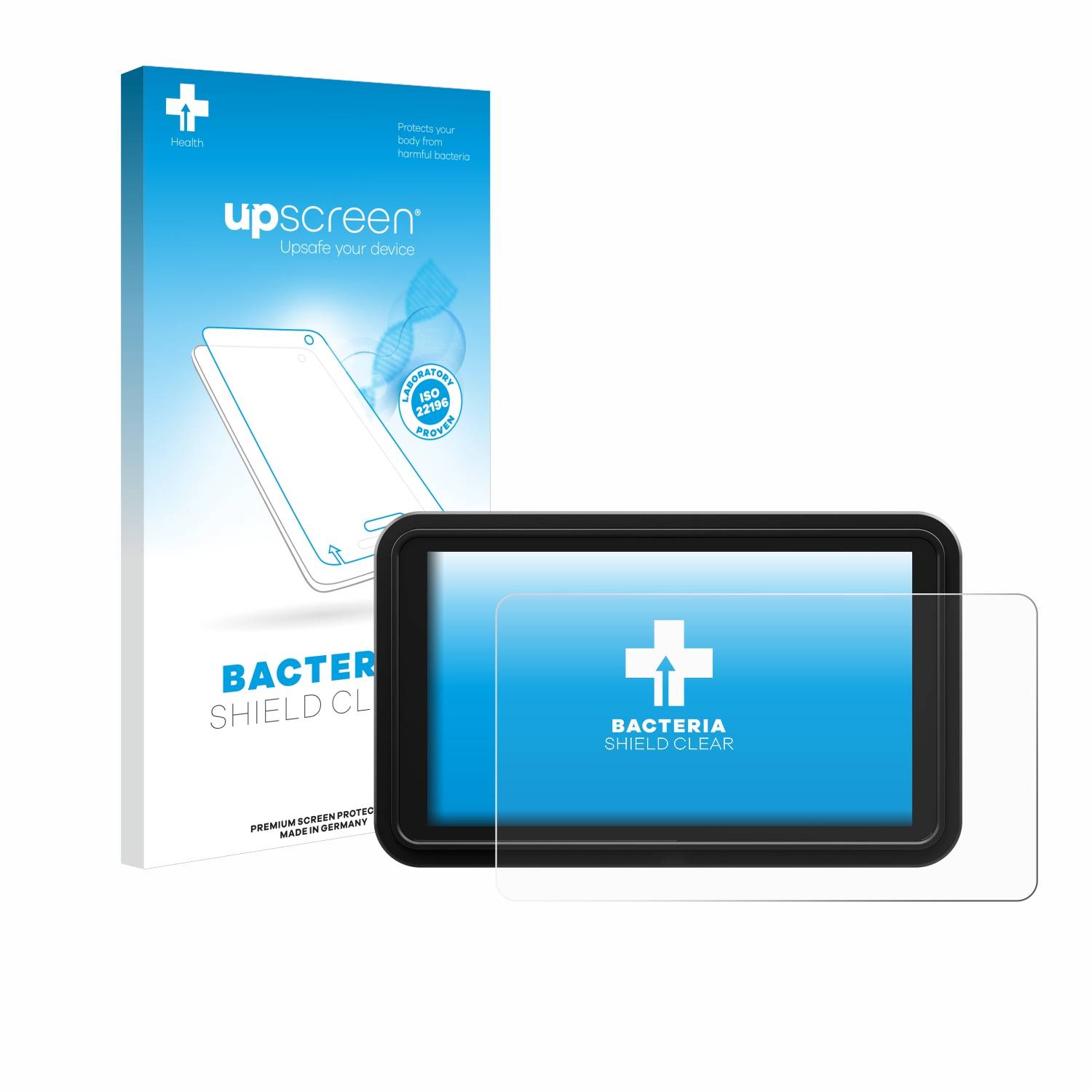 upscreen Bacteria Shield Schutzfolie für Atomos Shinobi 2 - Antibakteriell