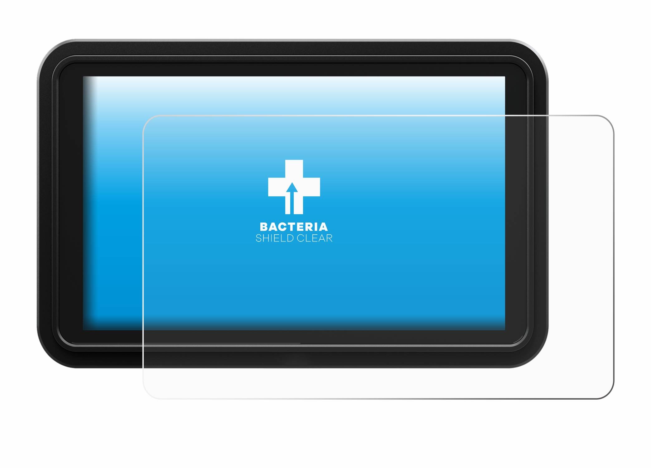 upscreen Bacteria Shield Schutzfolie für Atomos Shinobi 2 - Antibakteriell