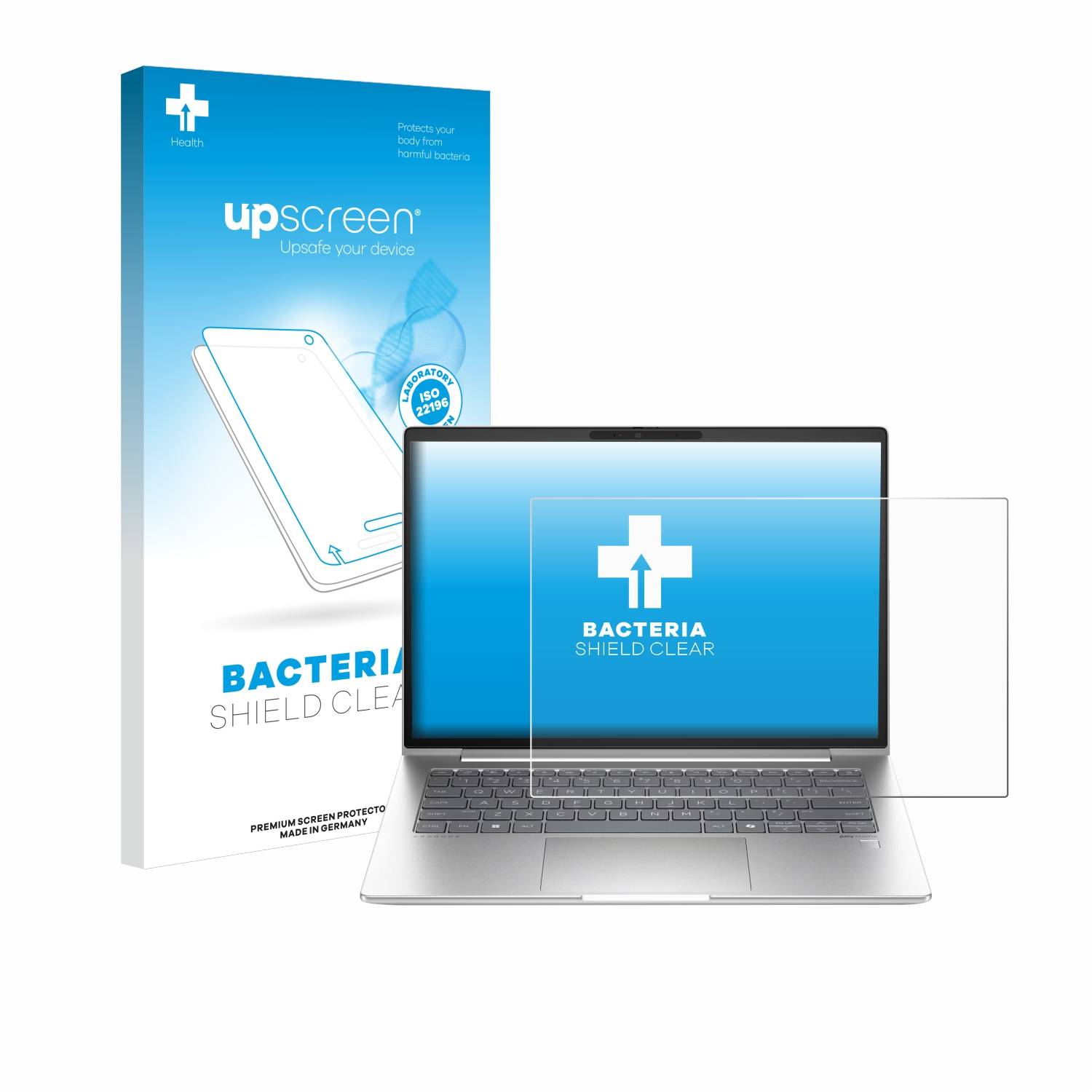 upscreen Bacteria Shield Schutzfolie für HP ProBook 440 G11 - Antibakteriell
