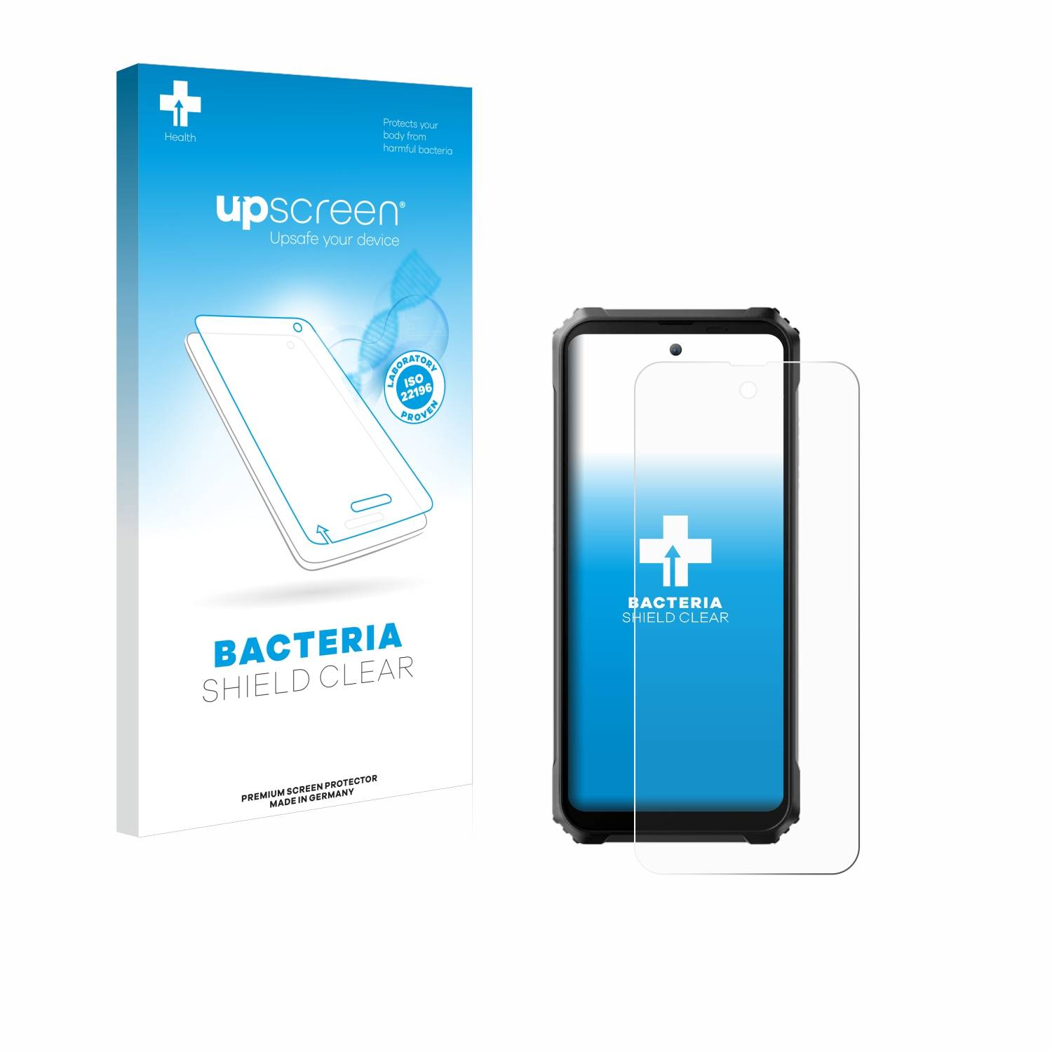upscreen Bacteria Shield Schutzfolie für Blackview BL9000 Pro - Antibakteriell