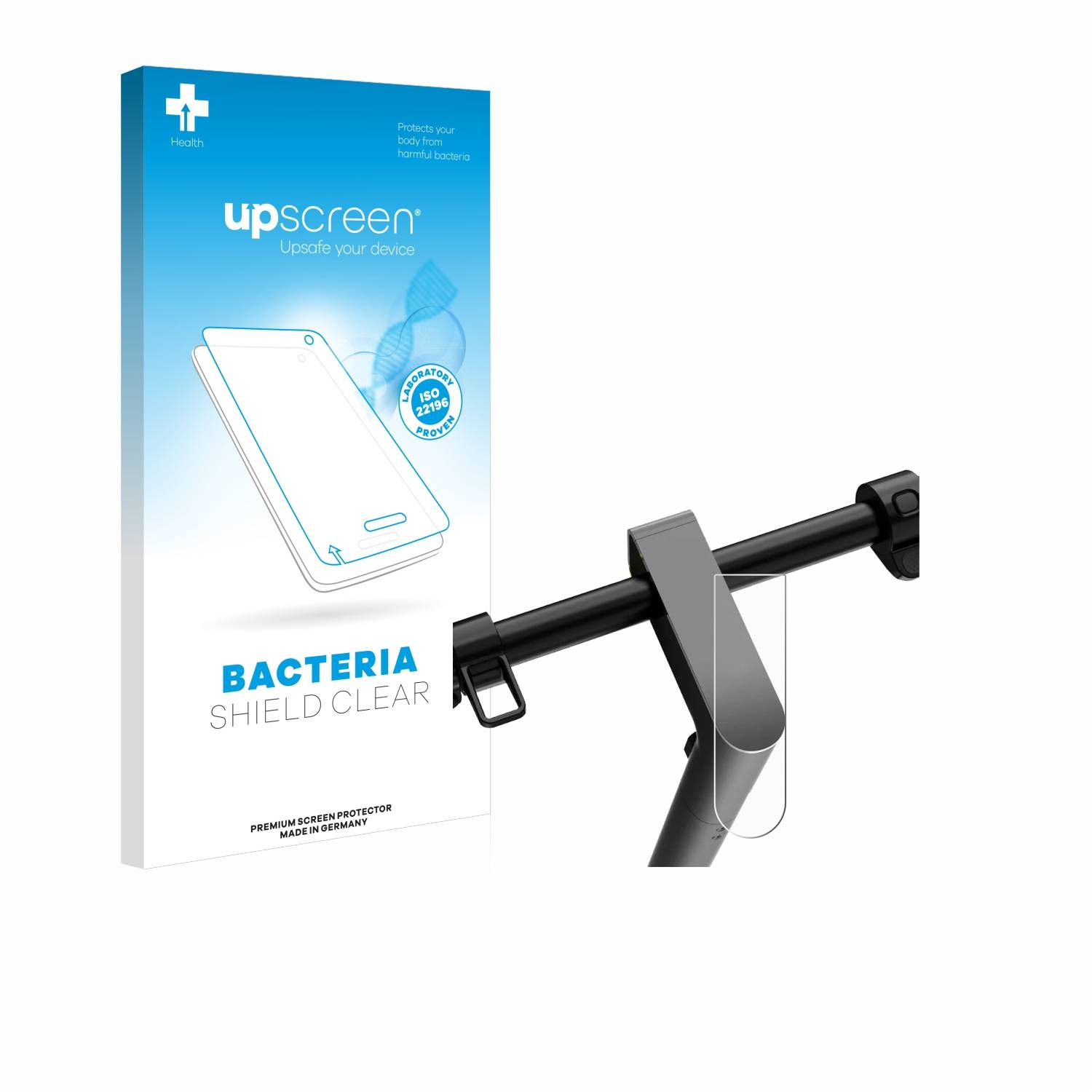 upscreen Bacteria Shield Schutzfolie für Navee S65 - Antibakteriell