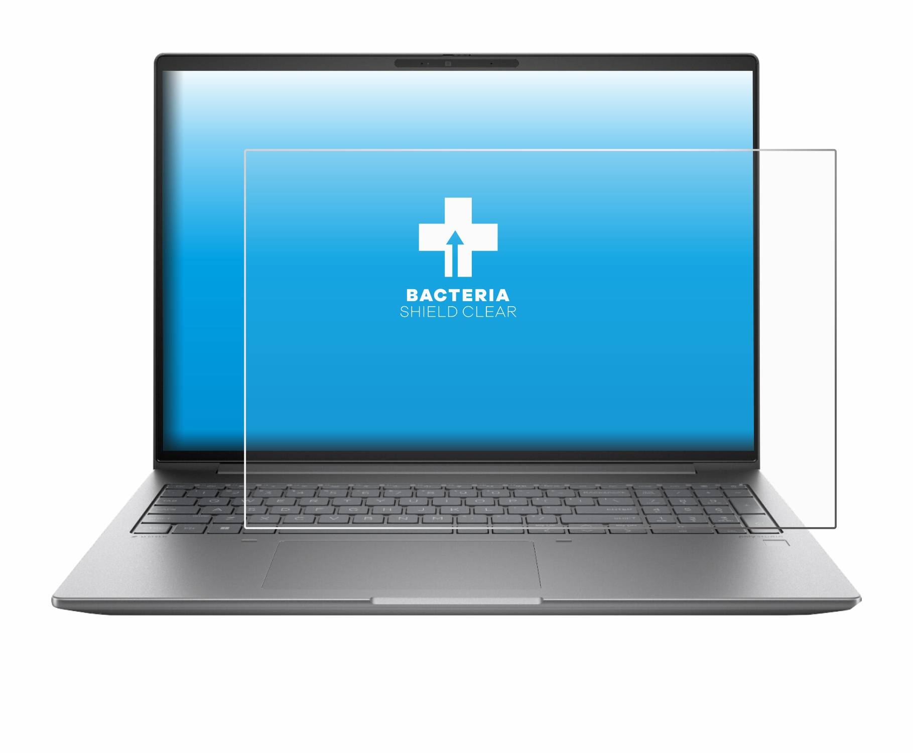 upscreen Bacteria Shield Schutzfolie für HP Zbook Power 15 G11 - Antibakteriell
