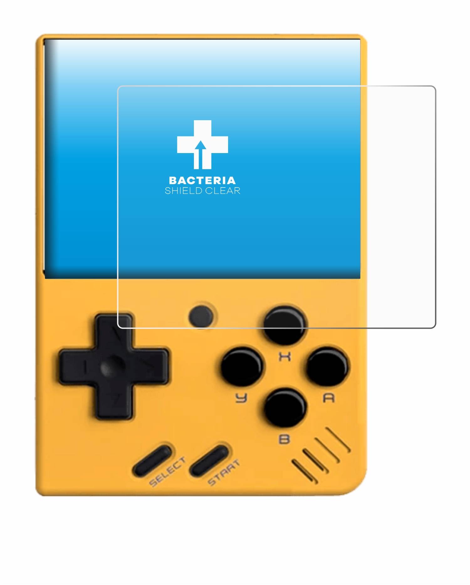 upscreen Bacteria Shield Schutzfolie für Miyoo Mini V4 - Antibakteriell