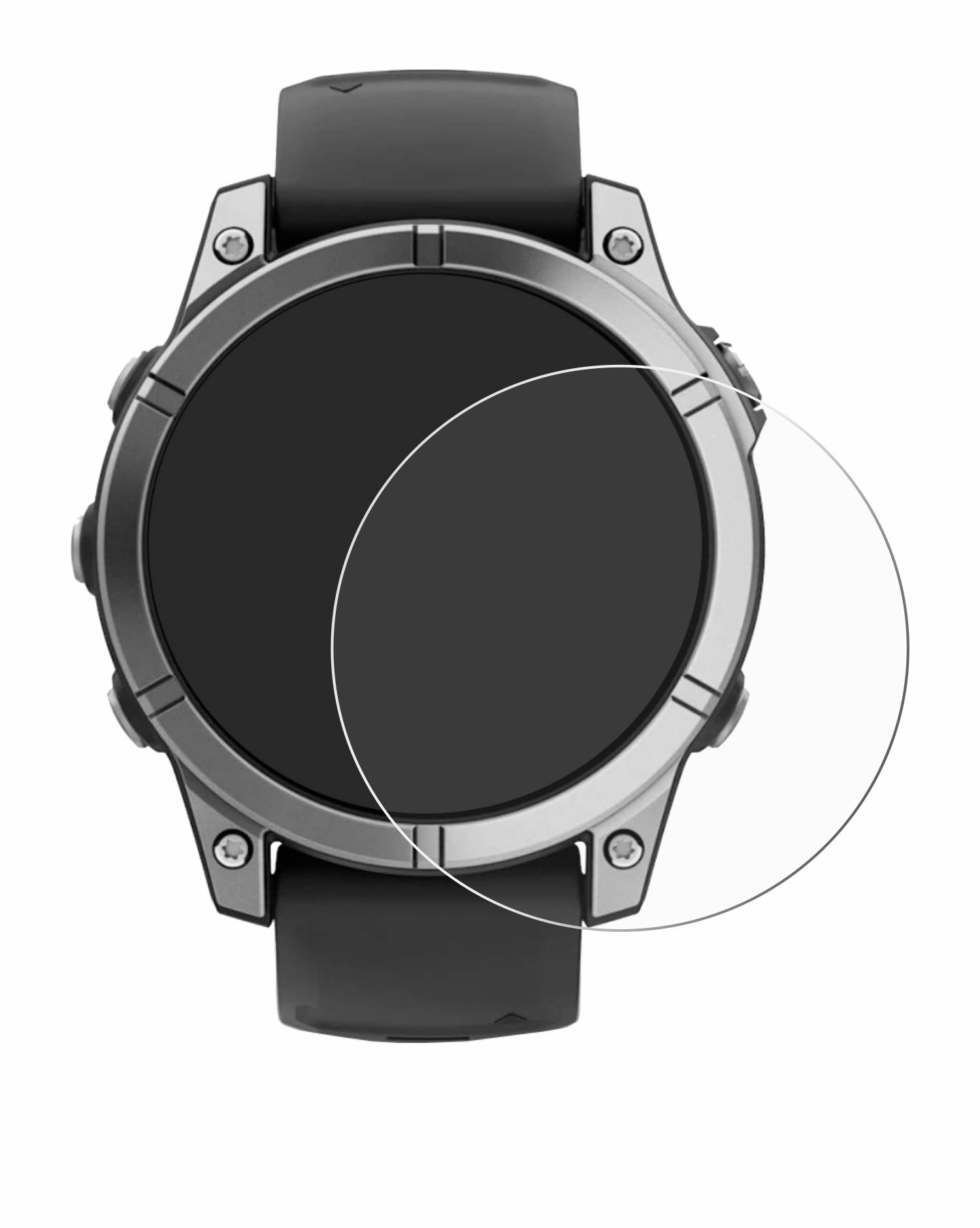 upscreen Bacteria Shield Schutzfolie für Garmin Fenix E - Antibakteriell