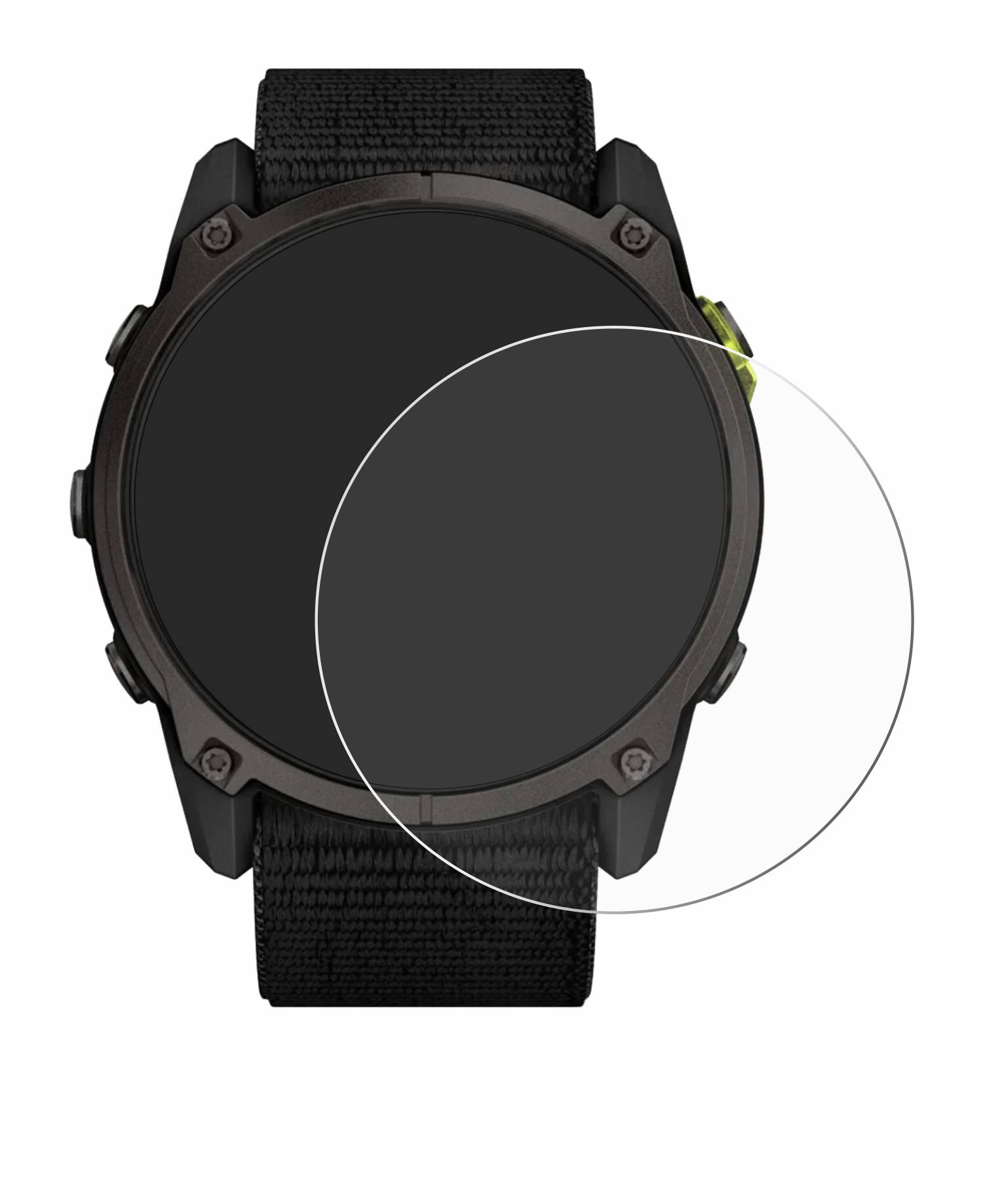 upscreen Bacteria Shield Schutzfolie für Garmin Enduro 3 - Antibakteriell