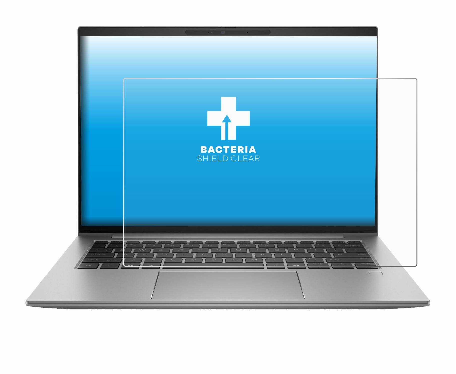 upscreen Bacteria Shield Schutzfolie für HP Zbook Firefly 14 G11 - Antibakteriell