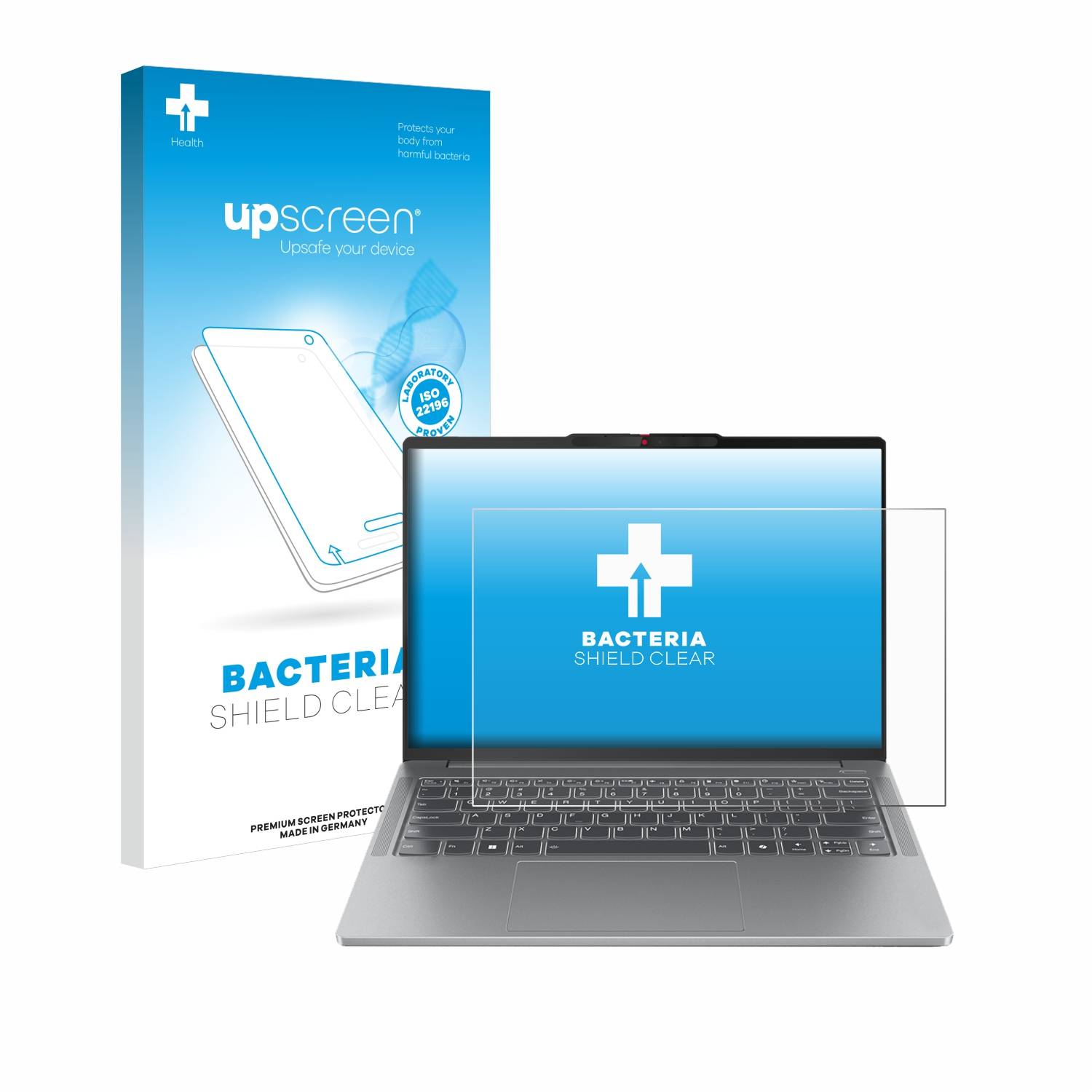 upscreen Bacteria Shield Schutzfolie für Lenovo IdeaPad Pro 5 14AHP9 - Antibakteriell