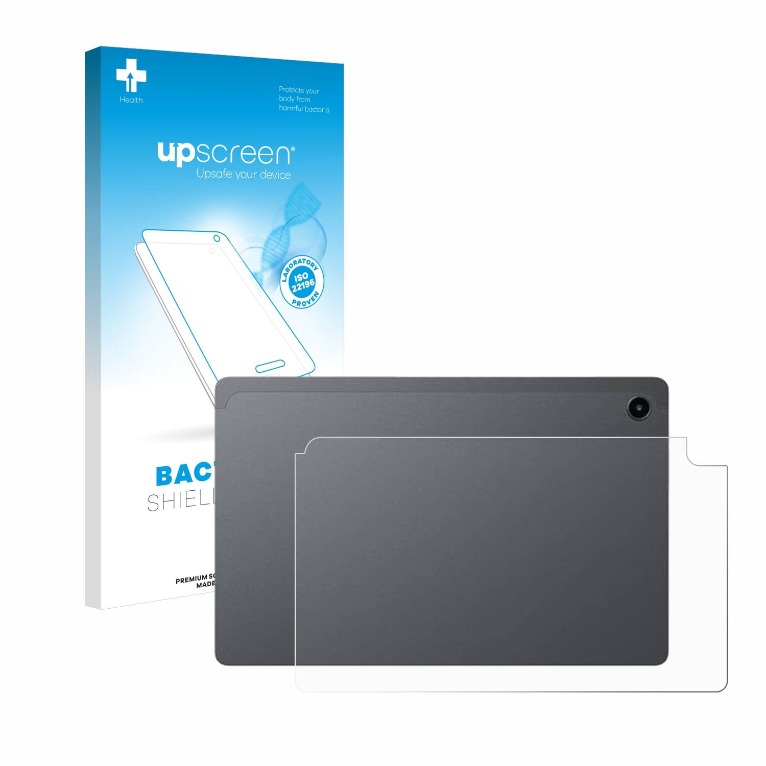 upscreen Bacteria Shield Schutzfolie für Alldocube iPlay 60 Mini Pro (Rückseite) - Antibakteriell