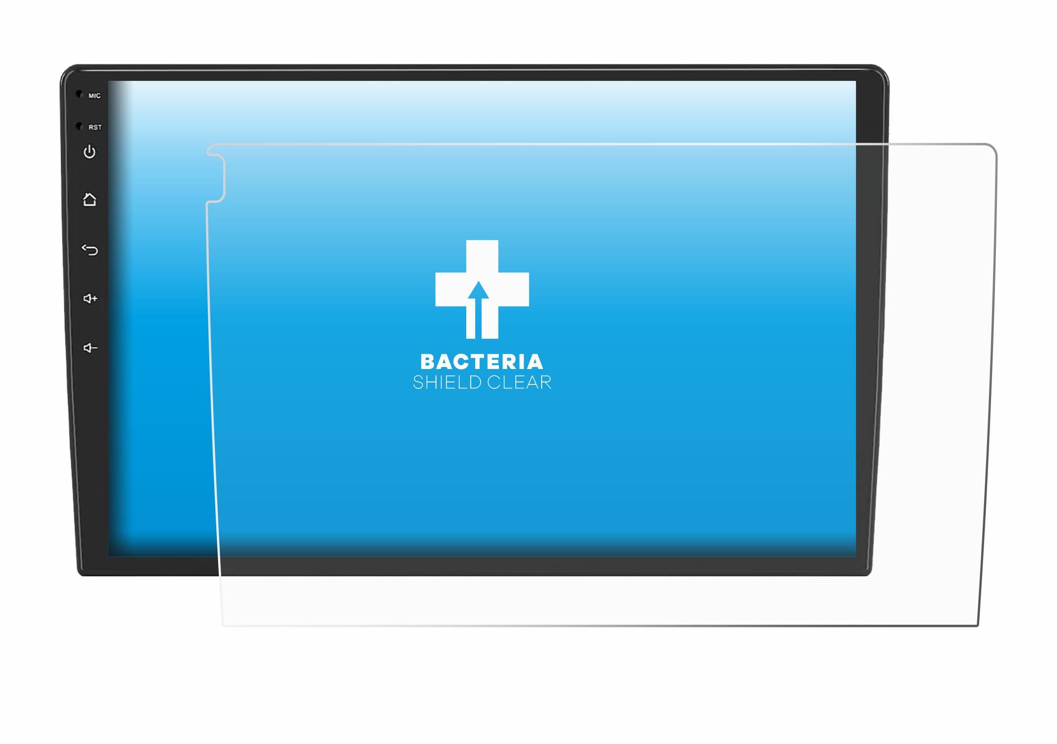 upscreen Bacteria Shield Schutzfolie für Eonon ua12s plus-6g - Antibakteriell