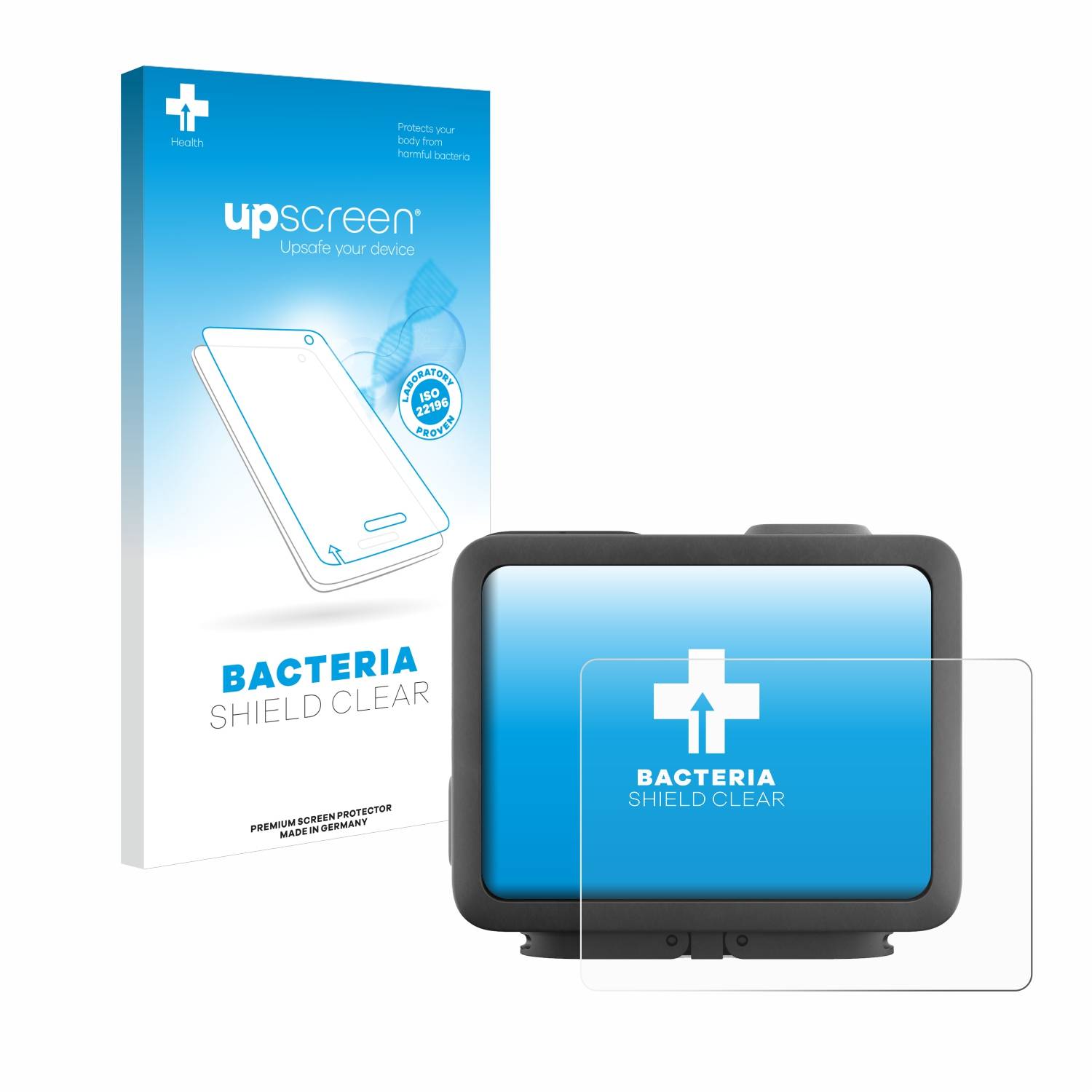 upscreen Bacteria Shield Schutzfolie für GoPro Hero 4k - Antibakteriell