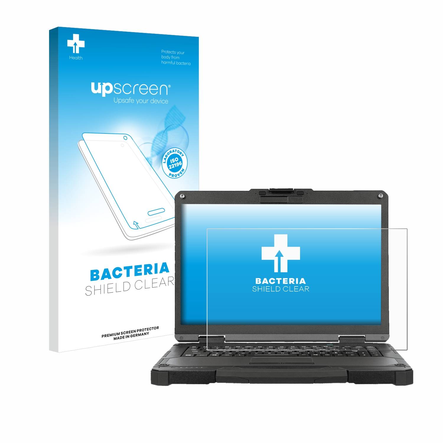 upscreen Bacteria Shield Schutzfolie für Getac Getac B360 Pro - Antibakteriell