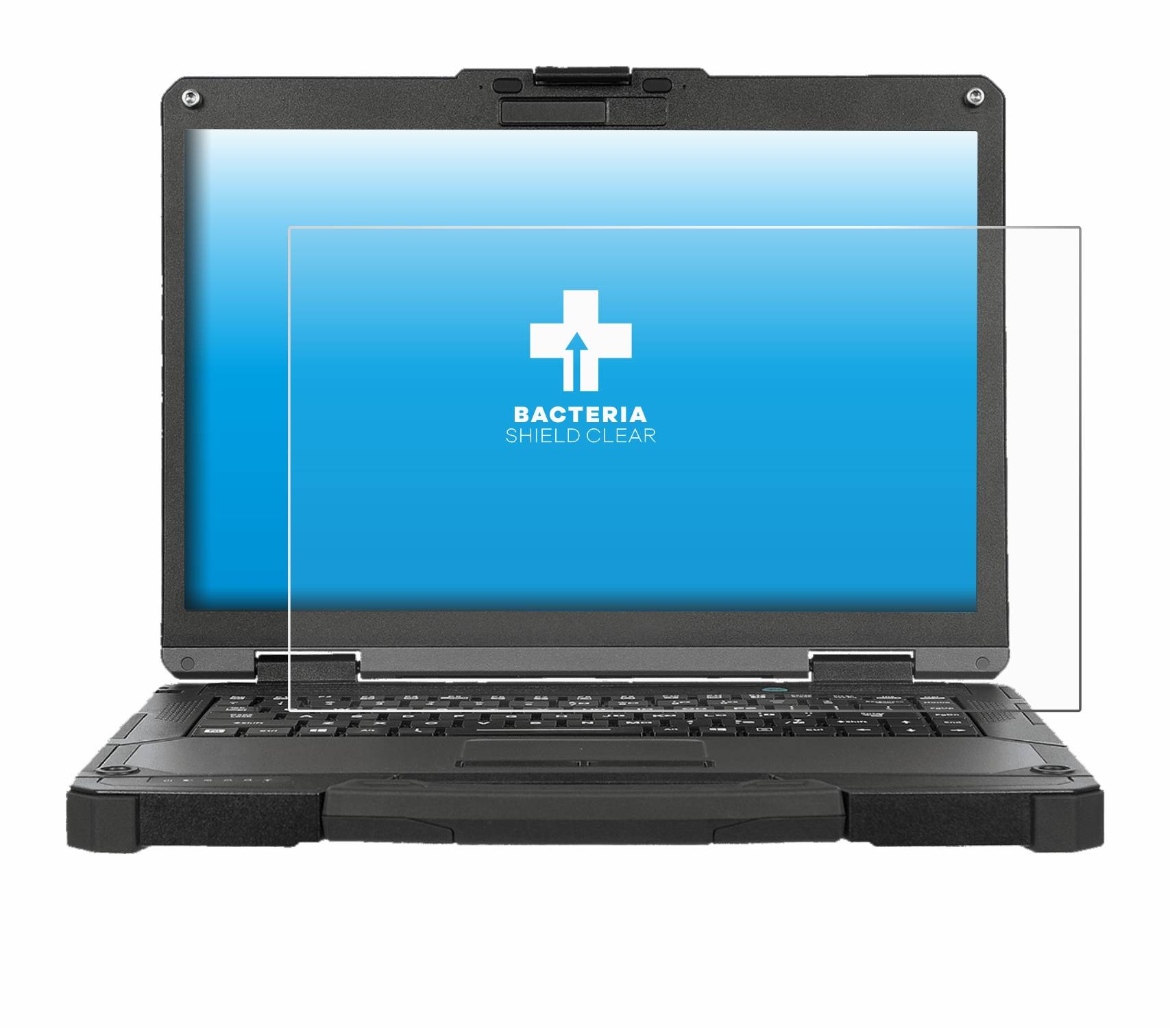 upscreen Bacteria Shield Schutzfolie für Getac Getac B360 Pro - Antibakteriell