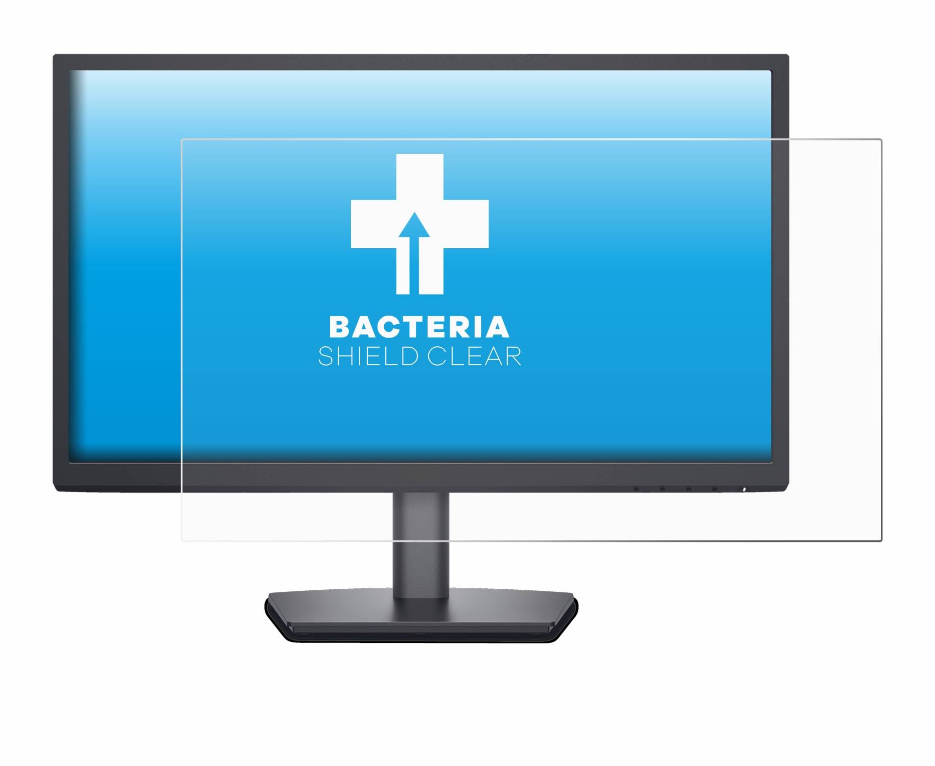 upscreen Bacteria Shield Schutzfolie für Dell E2225H - Antibakteriell
