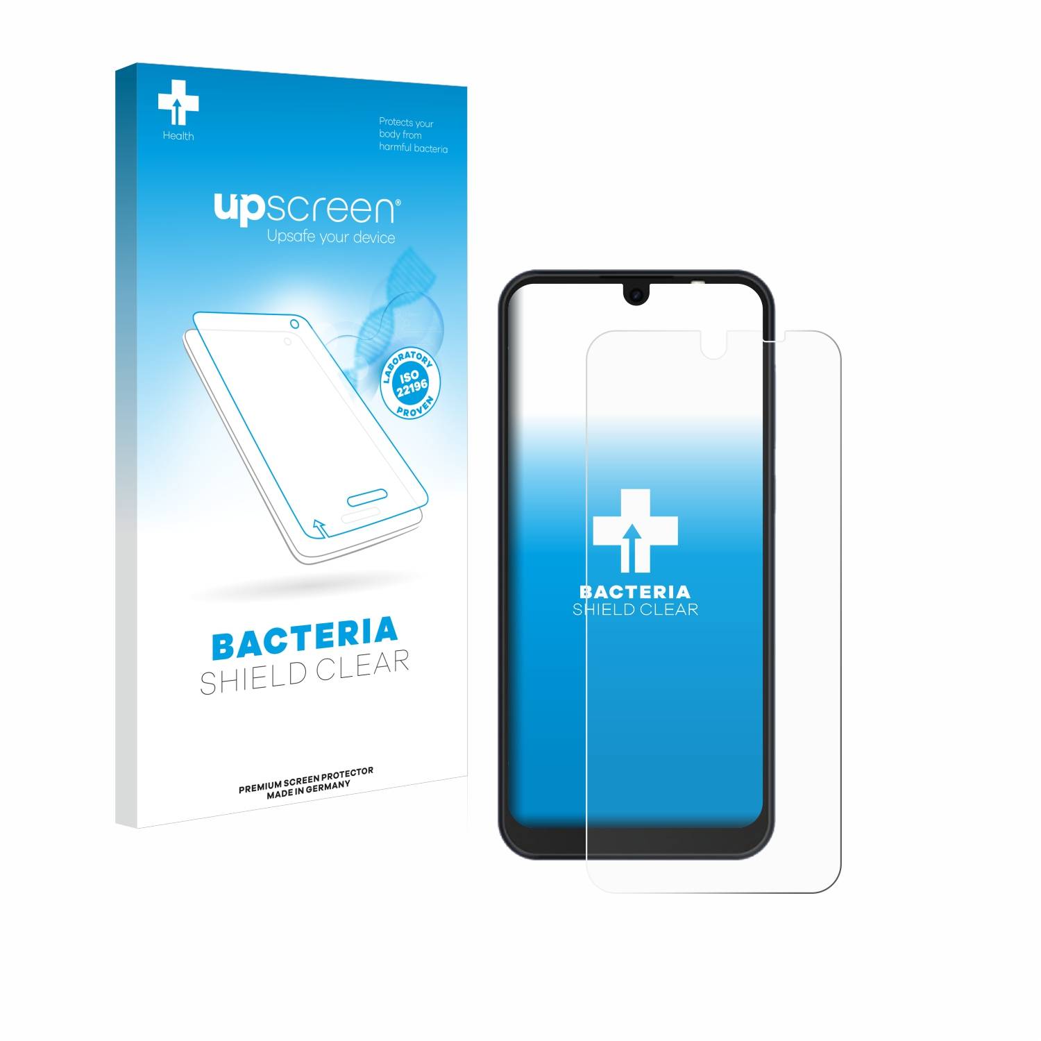 upscreen Bacteria Shield Schutzfolie für Tecno Pop 6 - Antibakteriell