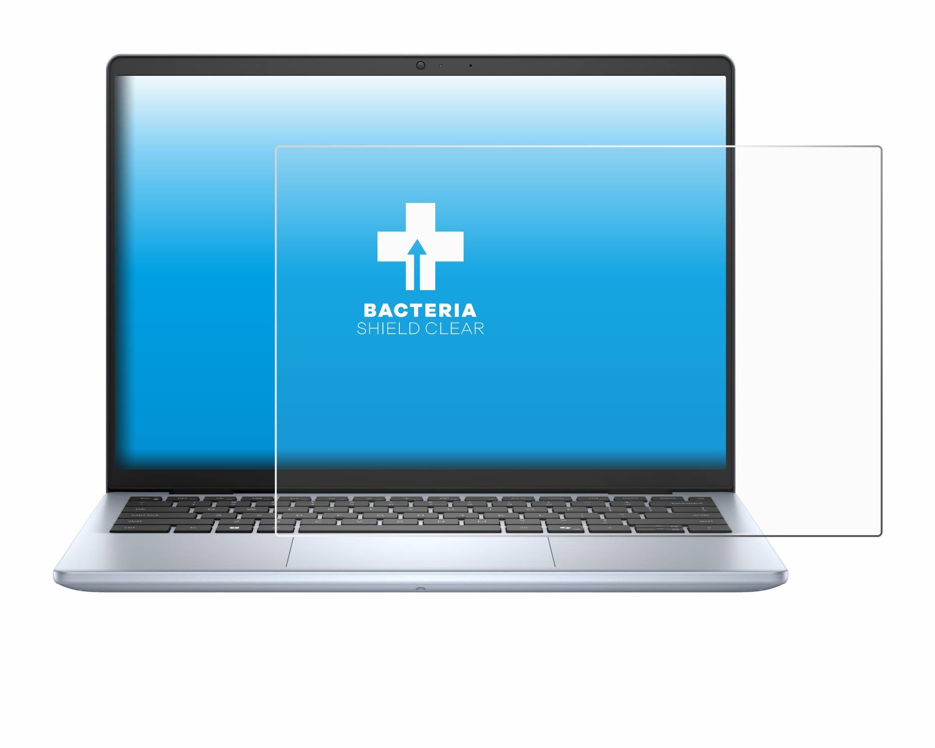 upscreen Bacteria Shield Schutzfolie für Dell Inspiron 14 5440 Laptop - Antibakteriell