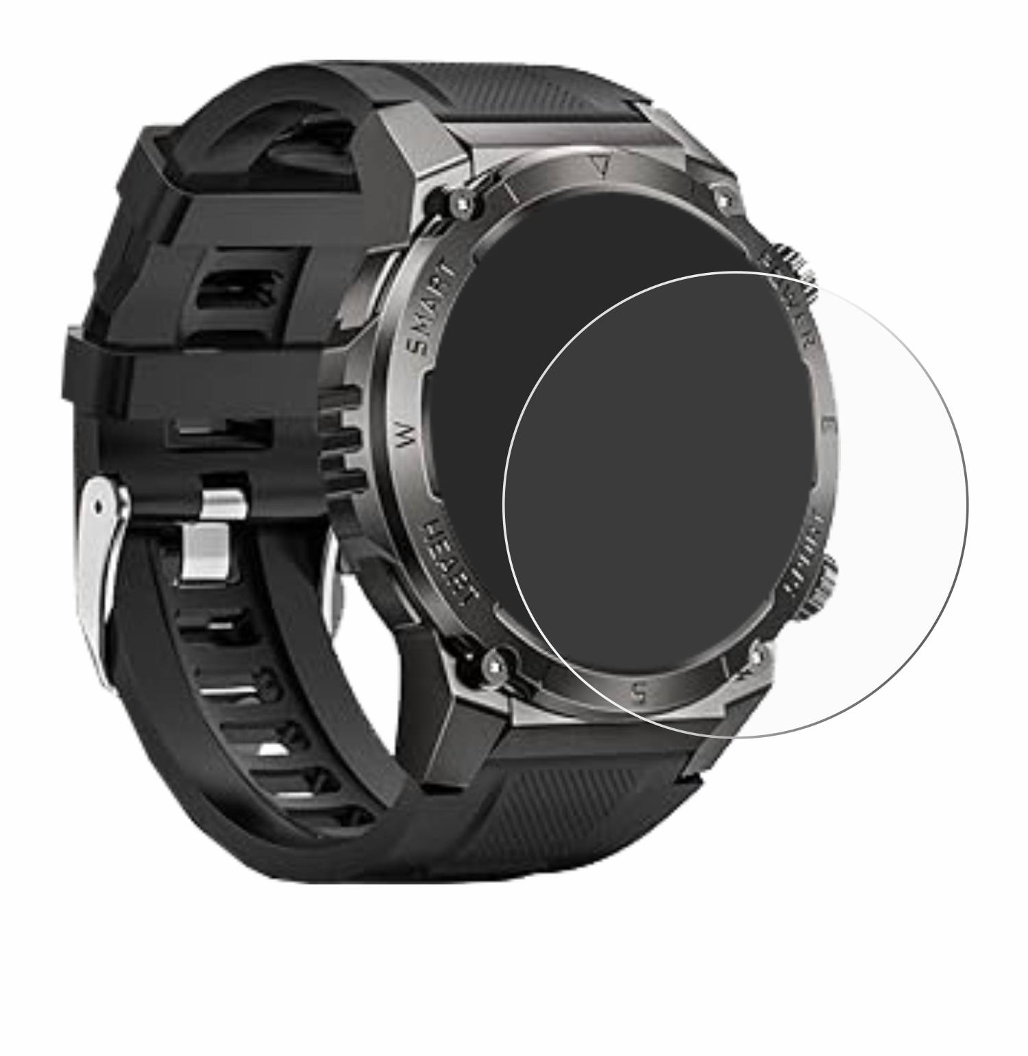 upscreen Bacteria Shield Schutzfolie für Dekelife G55 1.46 - Antibakteriell