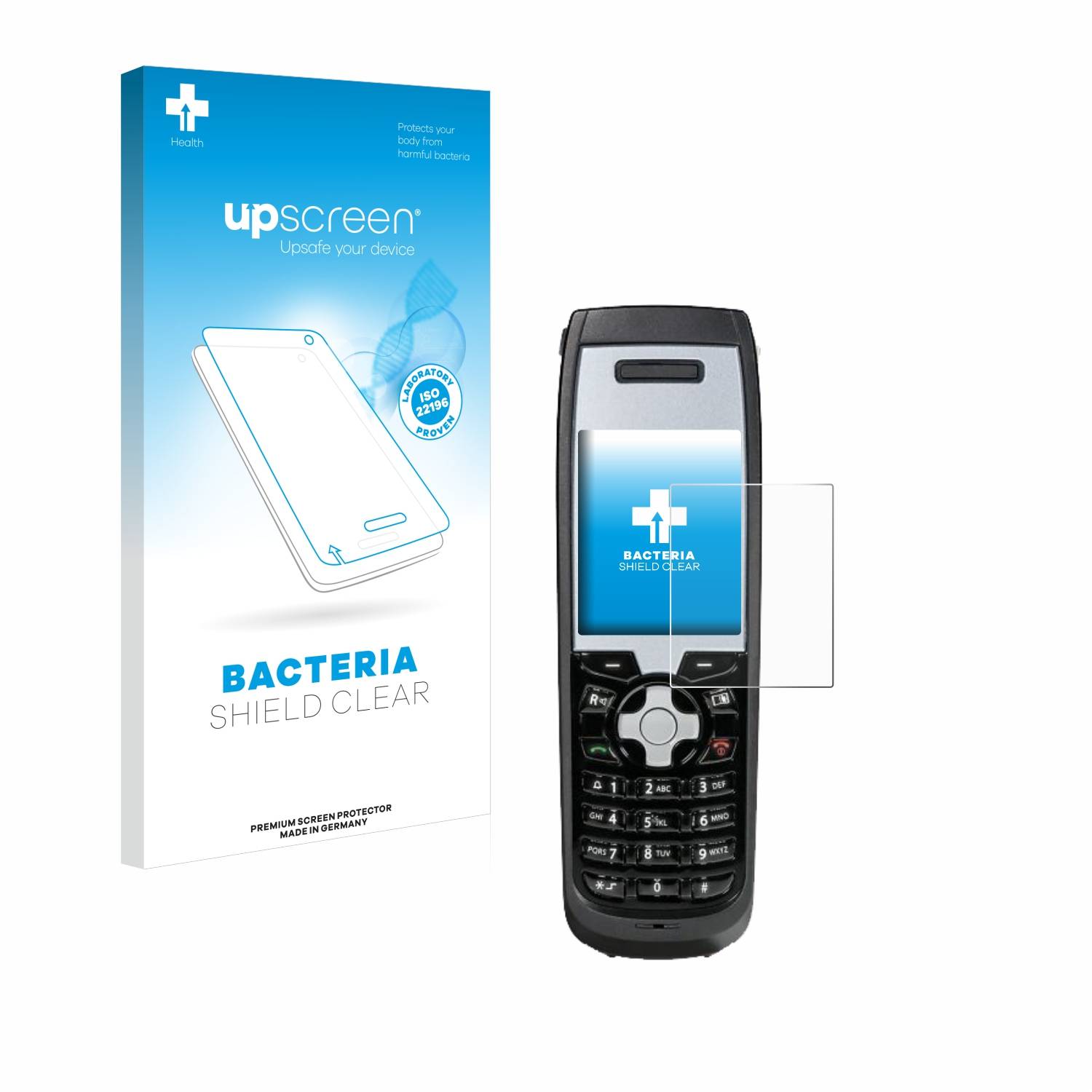 upscreen Bacteria Shield Schutzfolie für Funktel FC5 - Antibakteriell