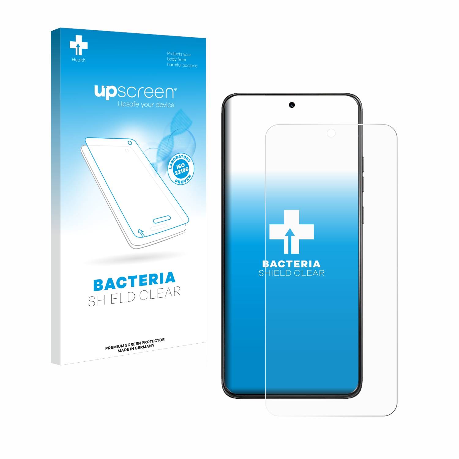 upscreen Bacteria Shield Schutzfolie für Motorola ThinkPhone 25 - Antibakteriell