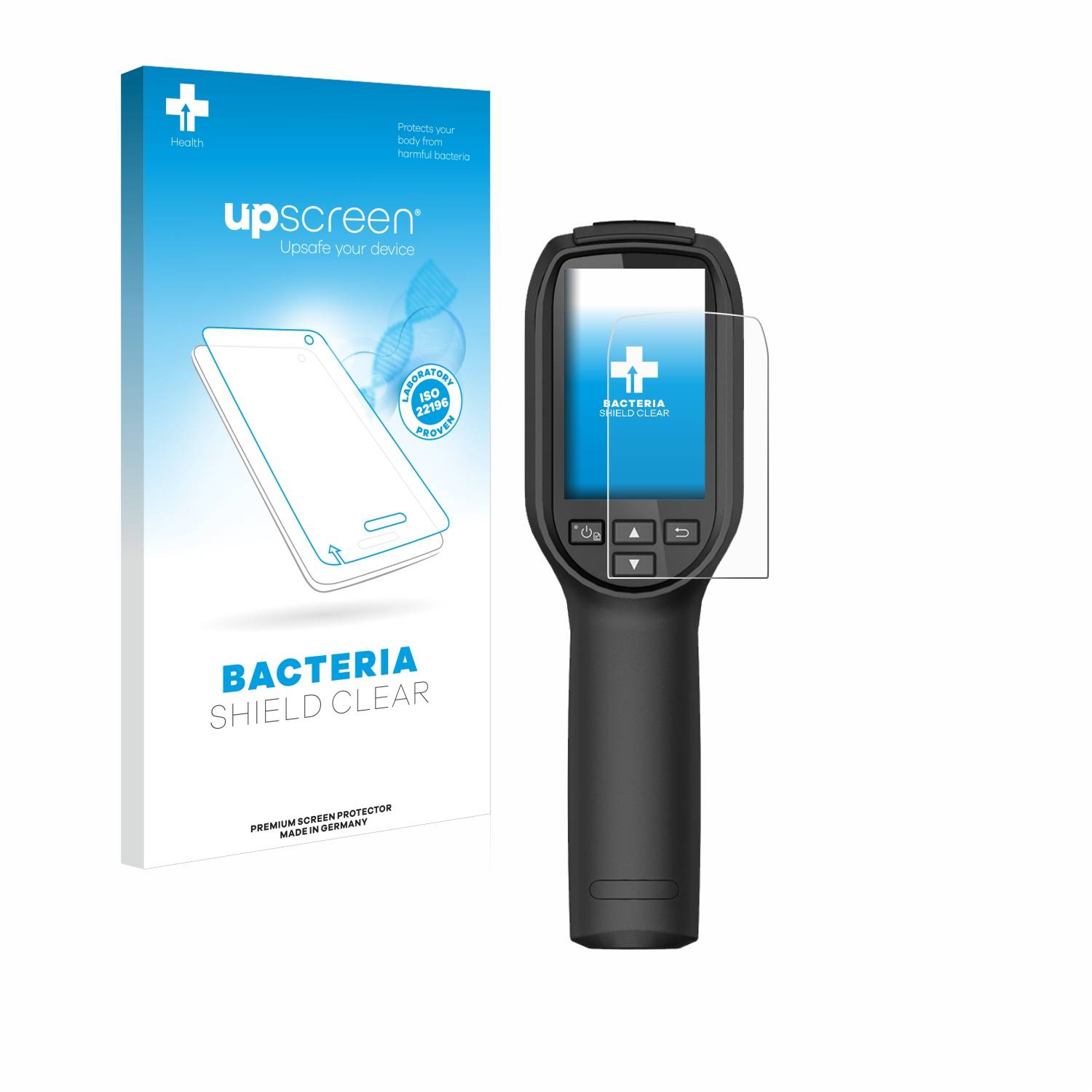upscreen Bacteria Shield Schutzfolie für Hikmicro Eco / V - Antibakteriell