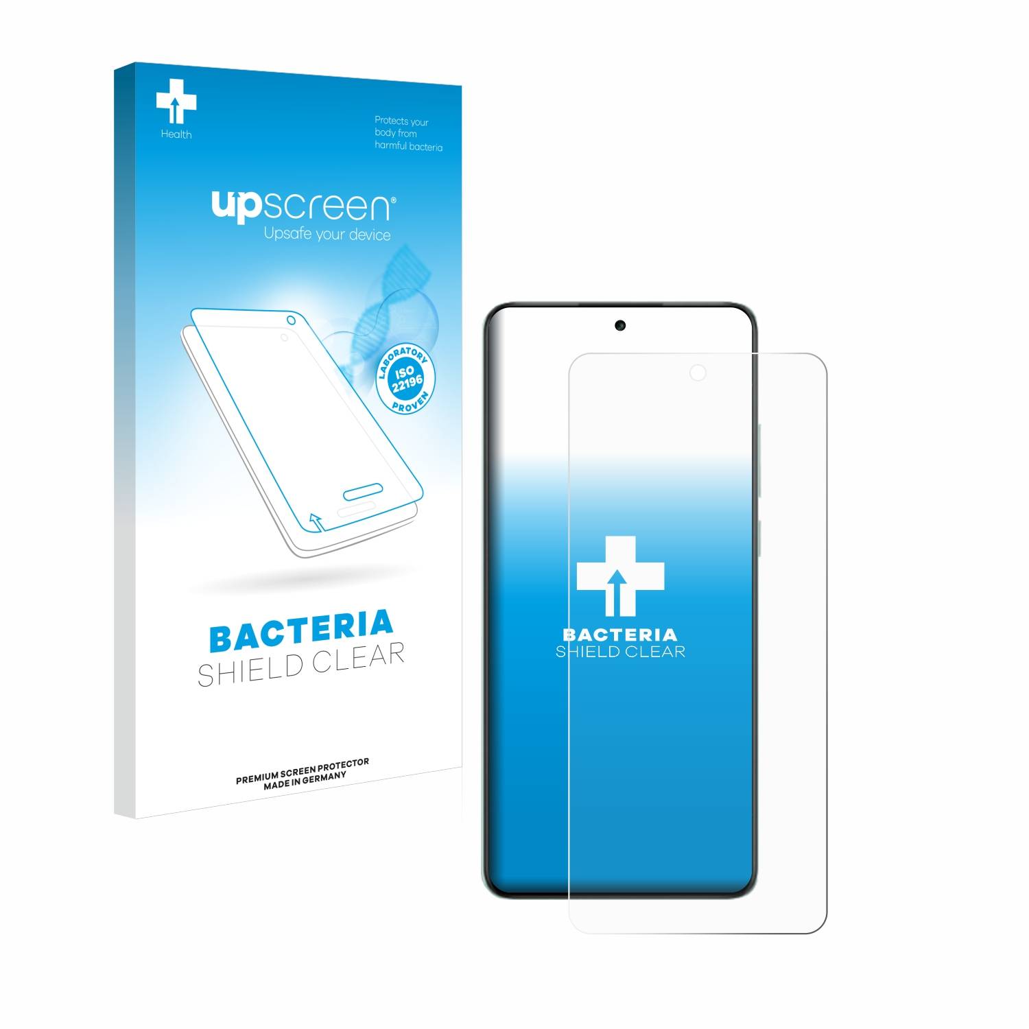 upscreen Bacteria Shield Schutzfolie für Oppo K12 Plus - Antibakteriell