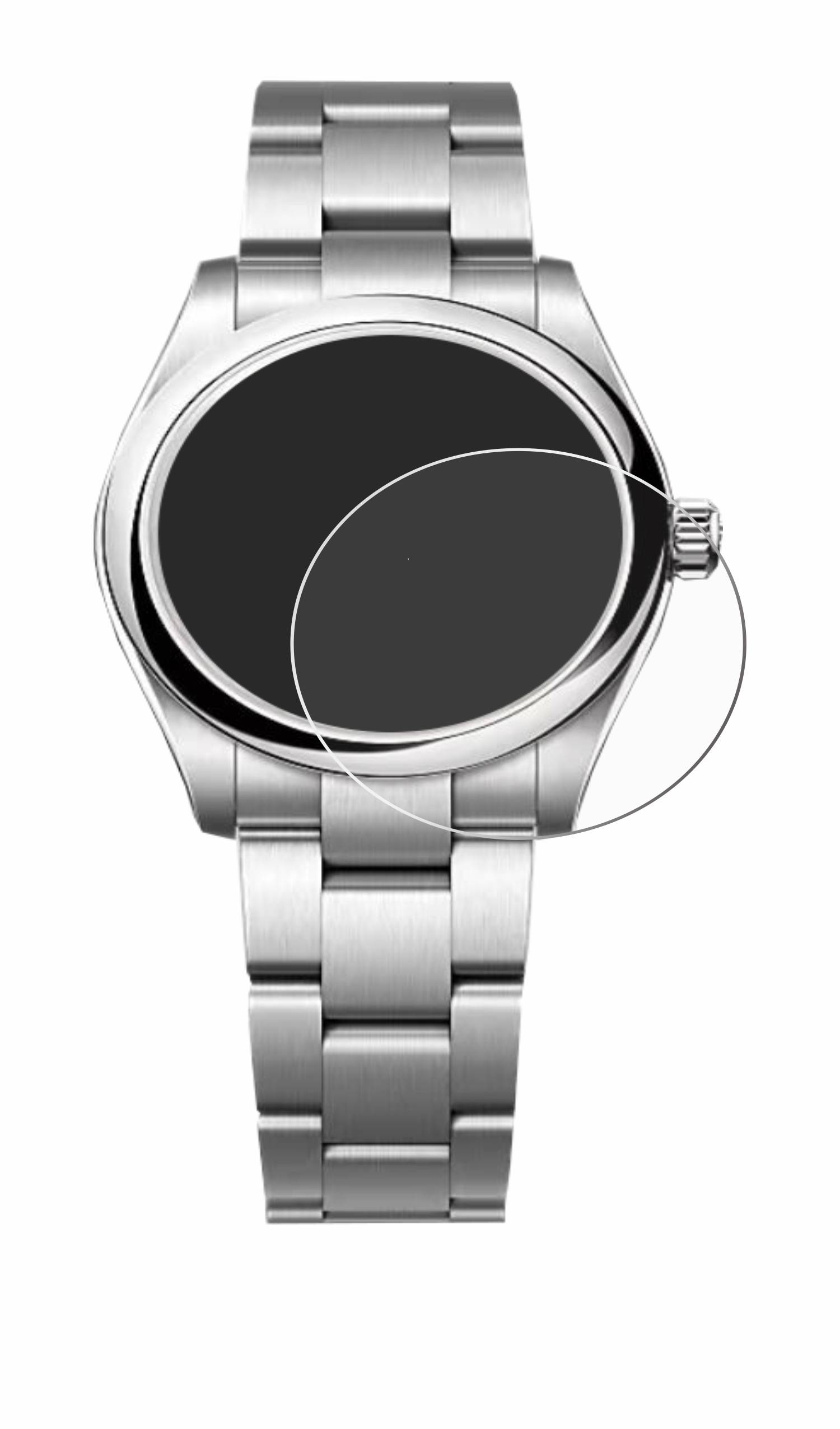 upscreen Bacteria Shield Schutzfolie für Rolex Oyster Perpetual 31 - Antibakteriell