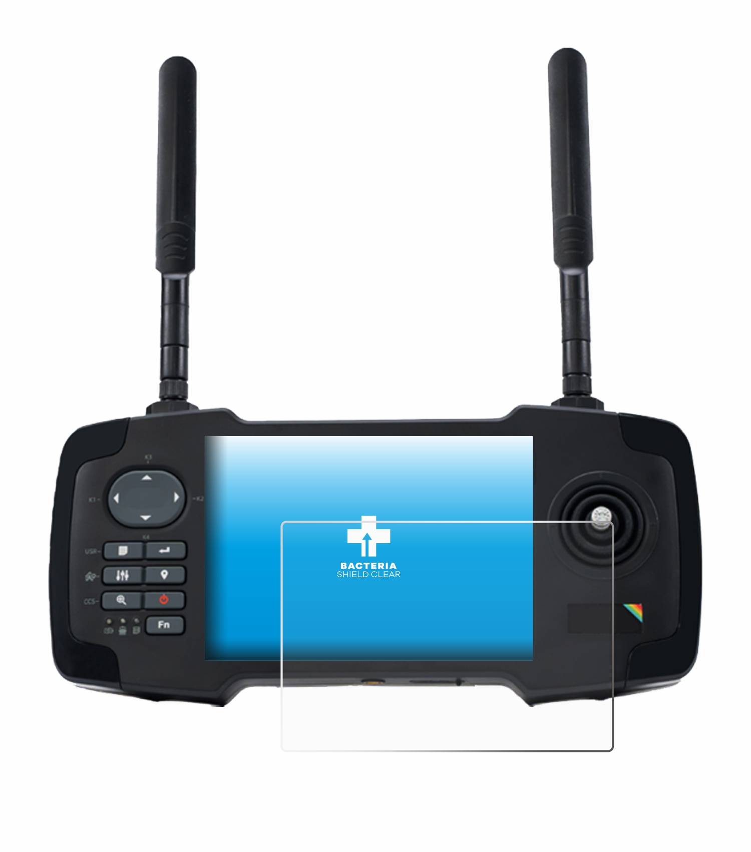 upscreen Bacteria Shield Schutzfolie für Toslon XR500 - Antibakteriell