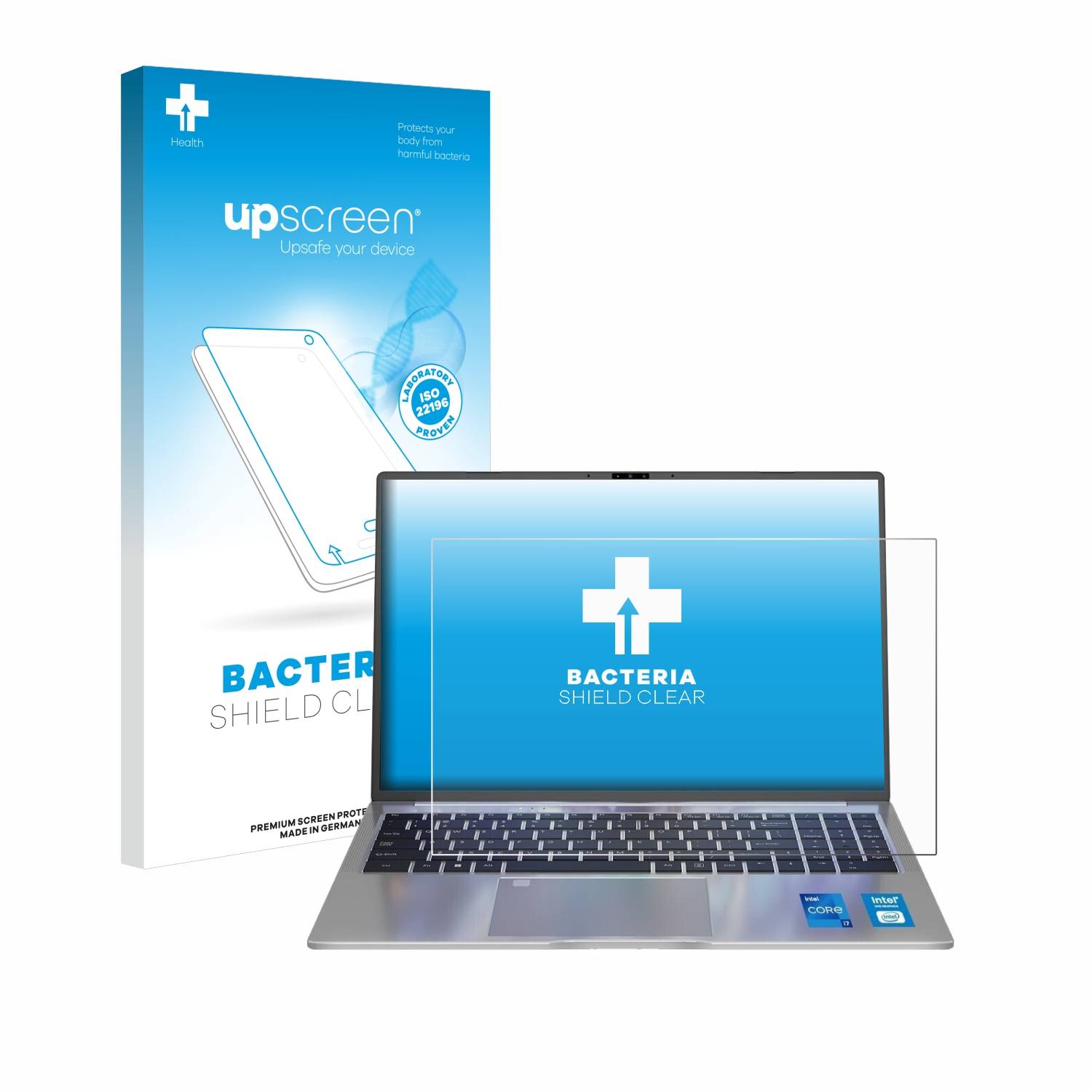 upscreen Bacteria Shield Schutzfolie für Ninkear N16 Pro - Antibakteriell