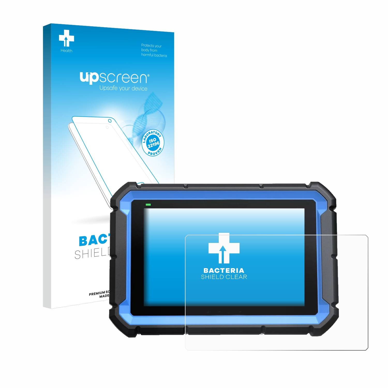 upscreen Bacteria Shield Schutzfolie für Topdon ArtiDiag Pro 8 - Antibakteriell