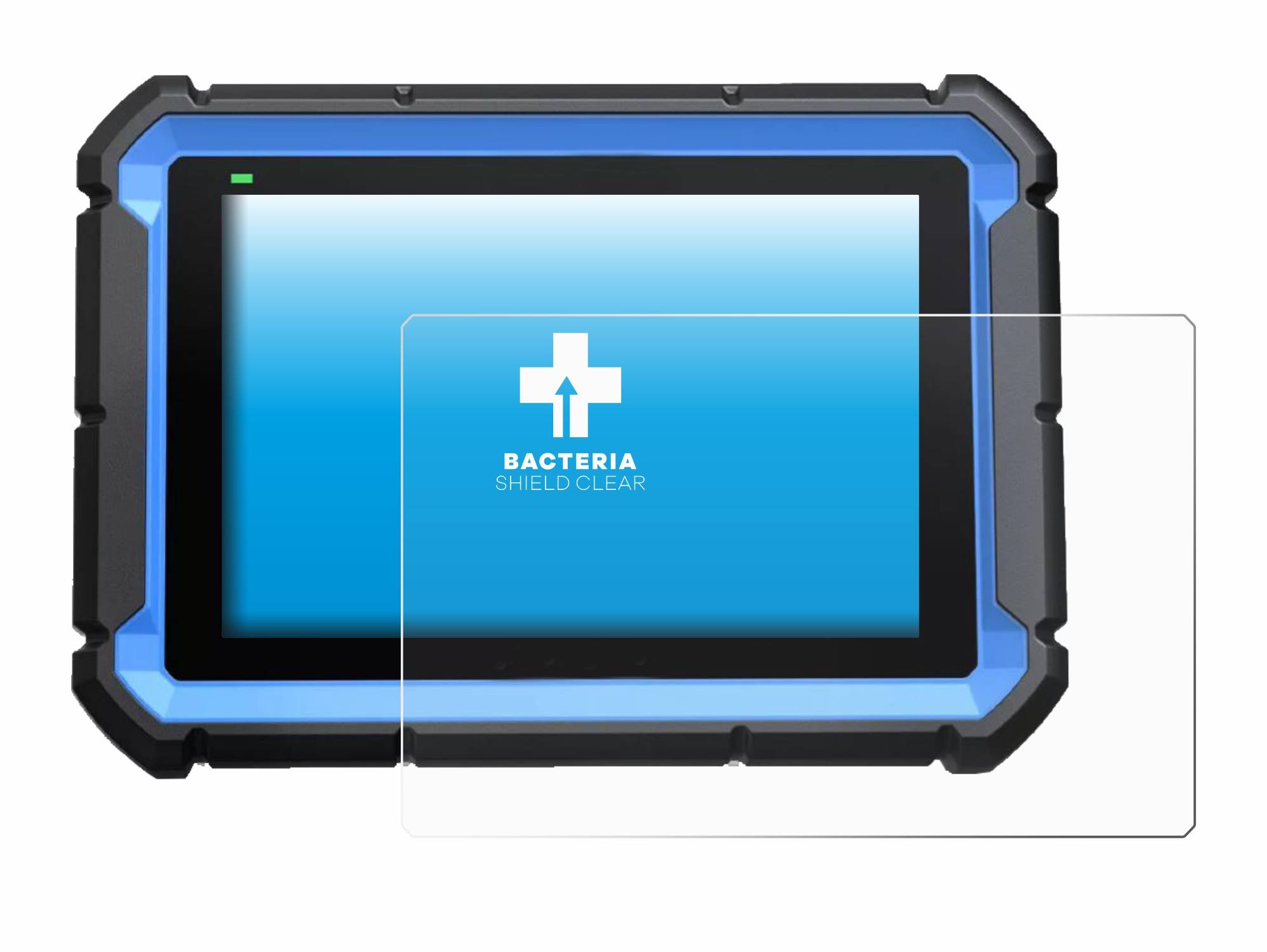 upscreen Bacteria Shield Schutzfolie für Topdon ArtiDiag Pro 8 - Antibakteriell