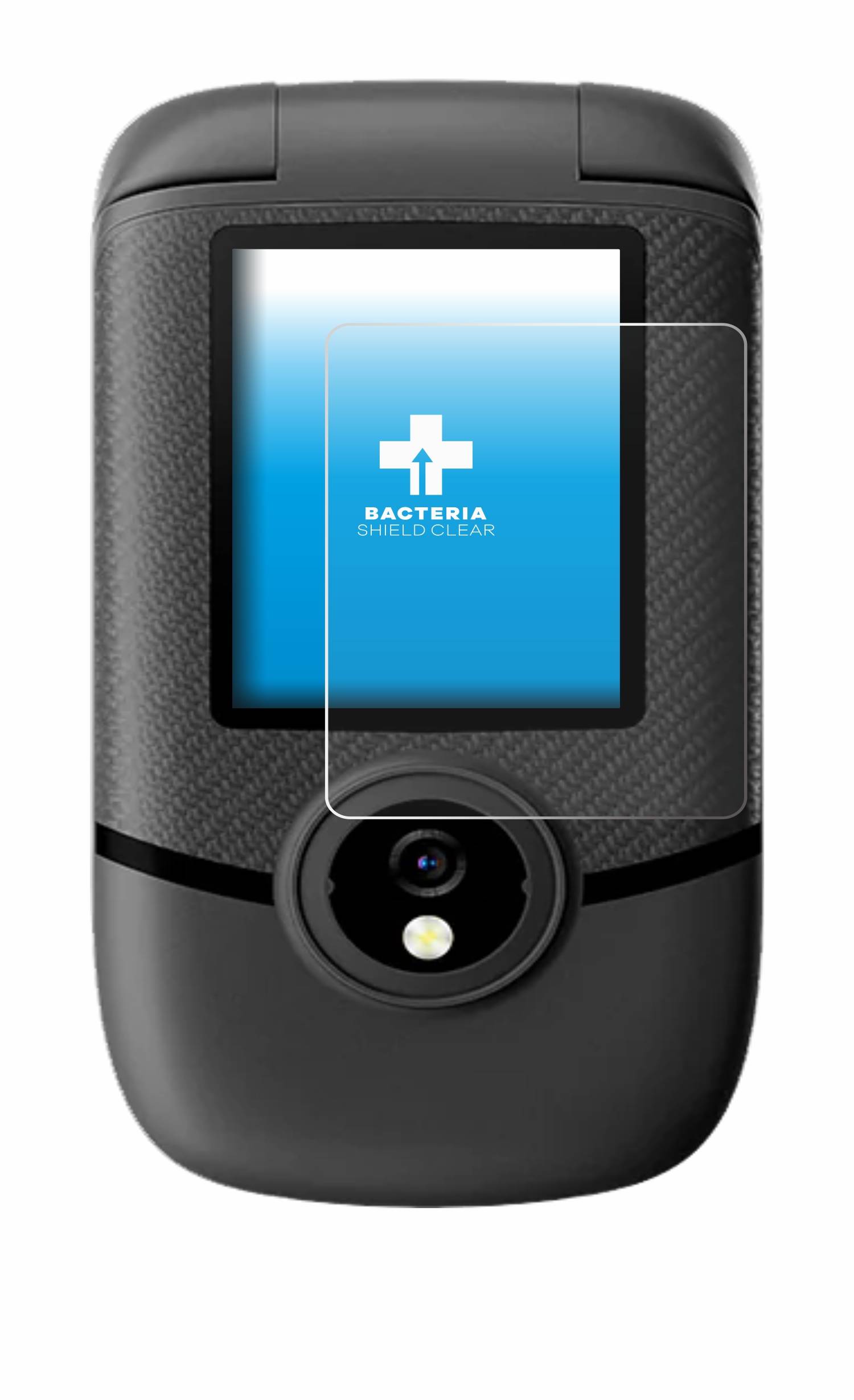 upscreen Bacteria Shield Schutzfolie für Blackview N2000 Flip - Antibakteriell