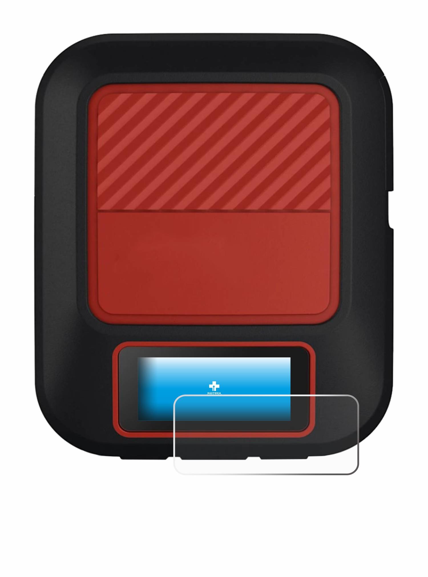 upscreen Bacteria Shield Schutzfolie für Garmin inReach Messenger Plus - Antibakteriell