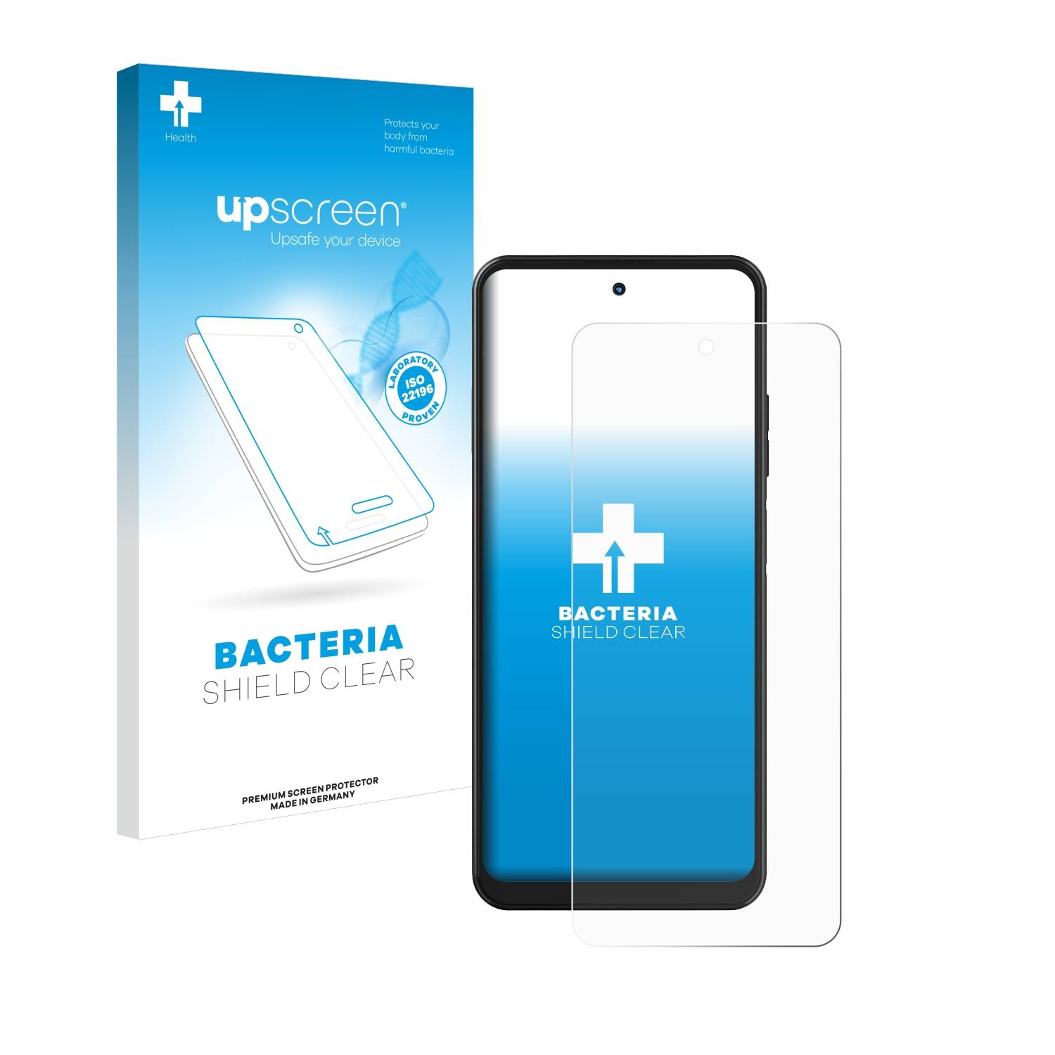 upscreen Bacteria Shield Schutzfolie für Hotwav Note 12 - Antibakteriell