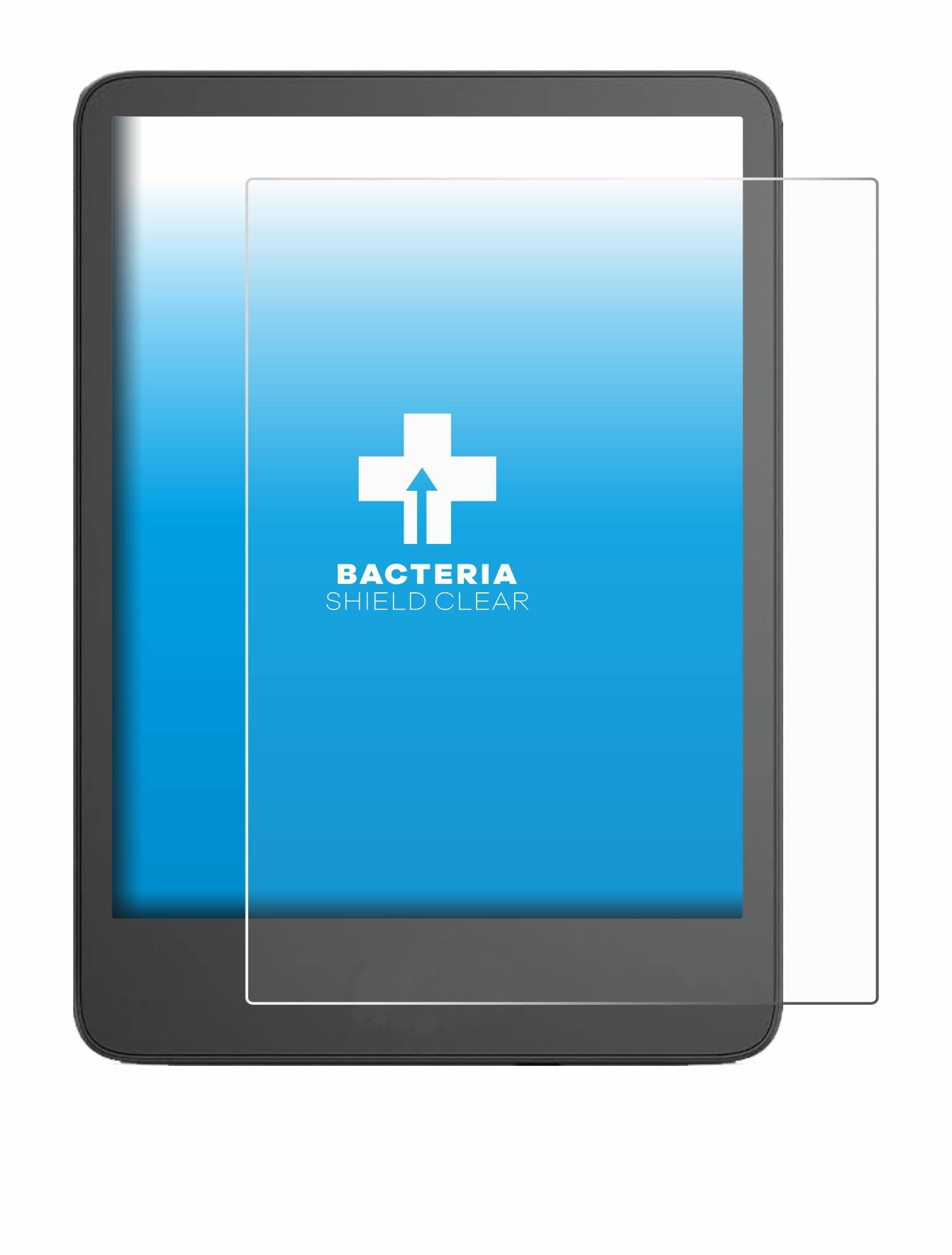 upscreen Bacteria Shield Schutzfolie für Amazon Kindle 2024 - Antibakteriell