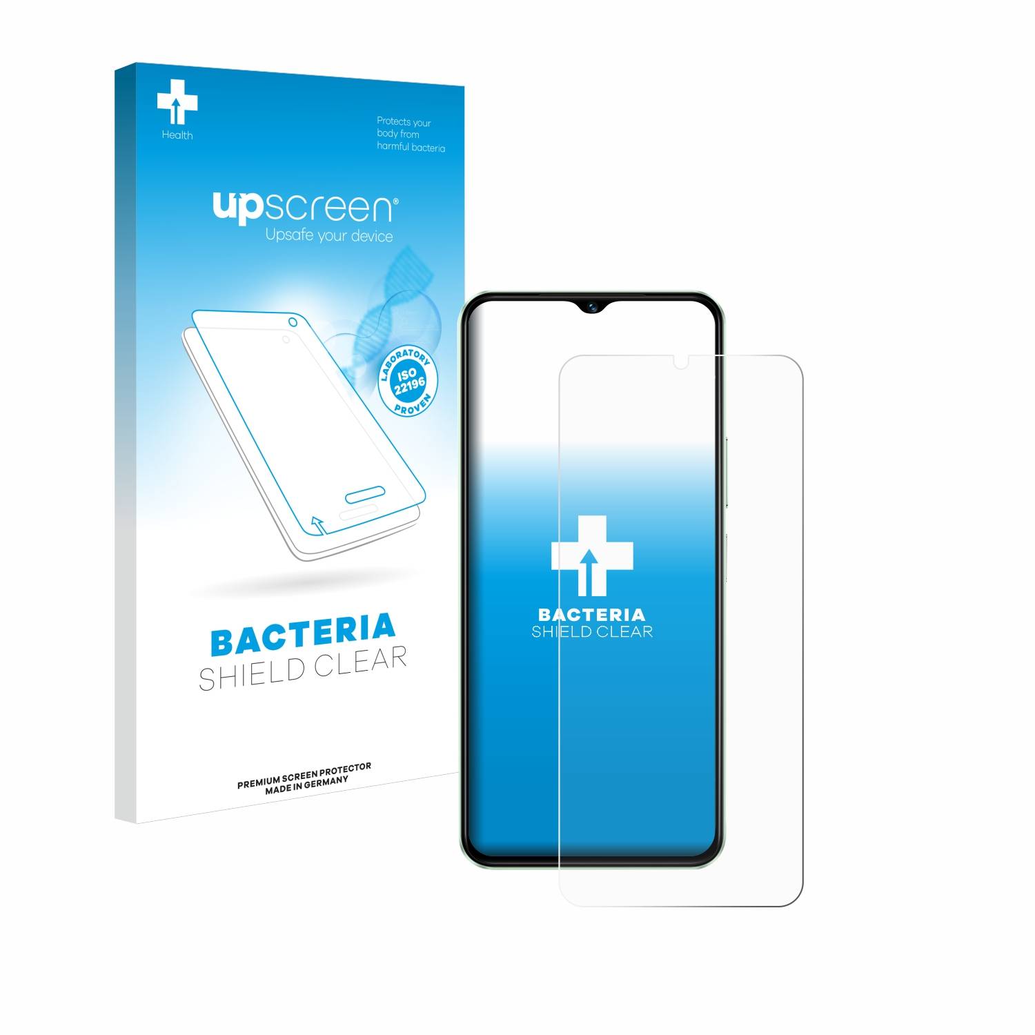 upscreen Bacteria Shield Schutzfolie für Vivo Y28e - Antibakteriell